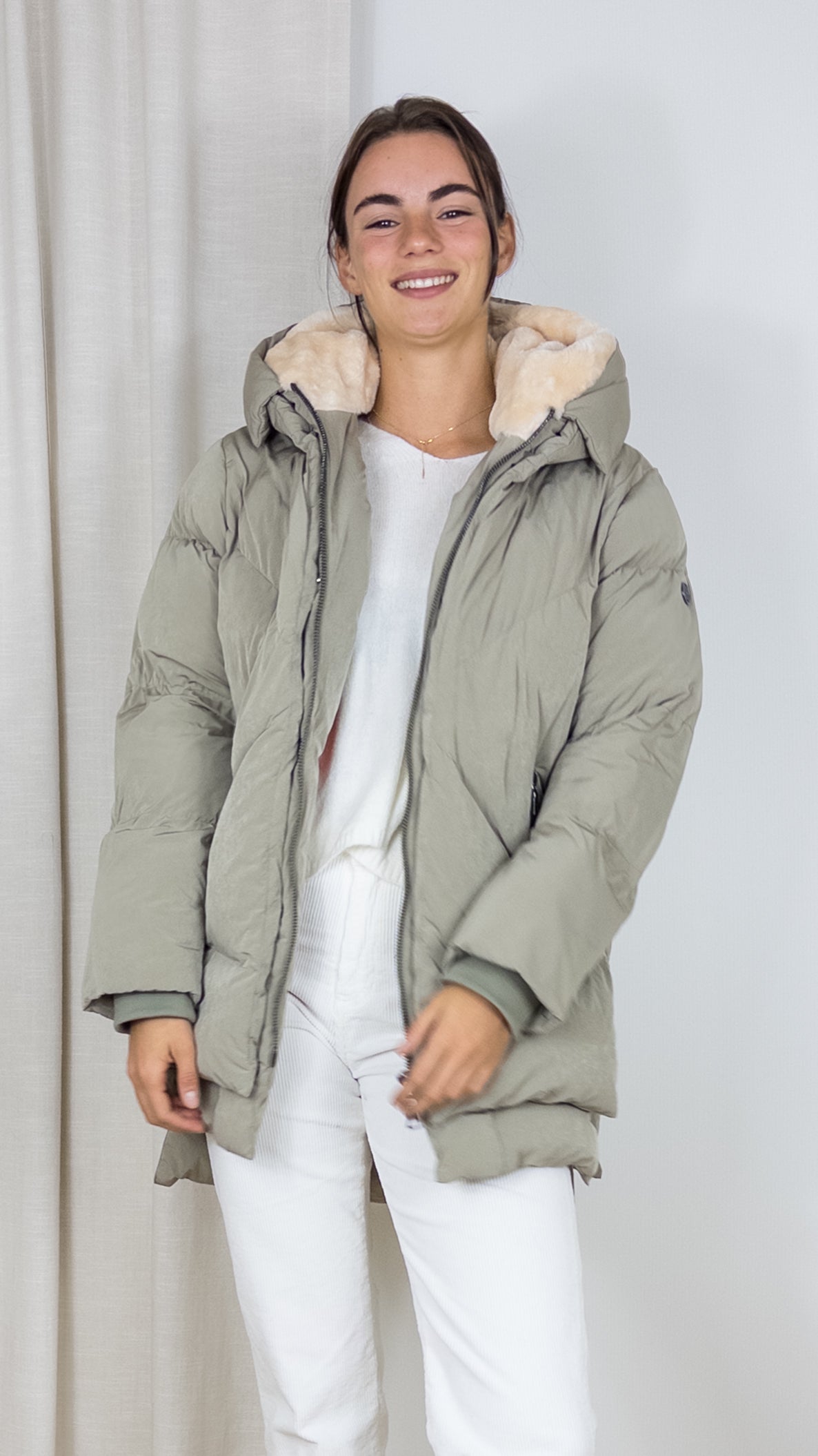 DOUDOUNE BLONDE N°8 FROST SABLE