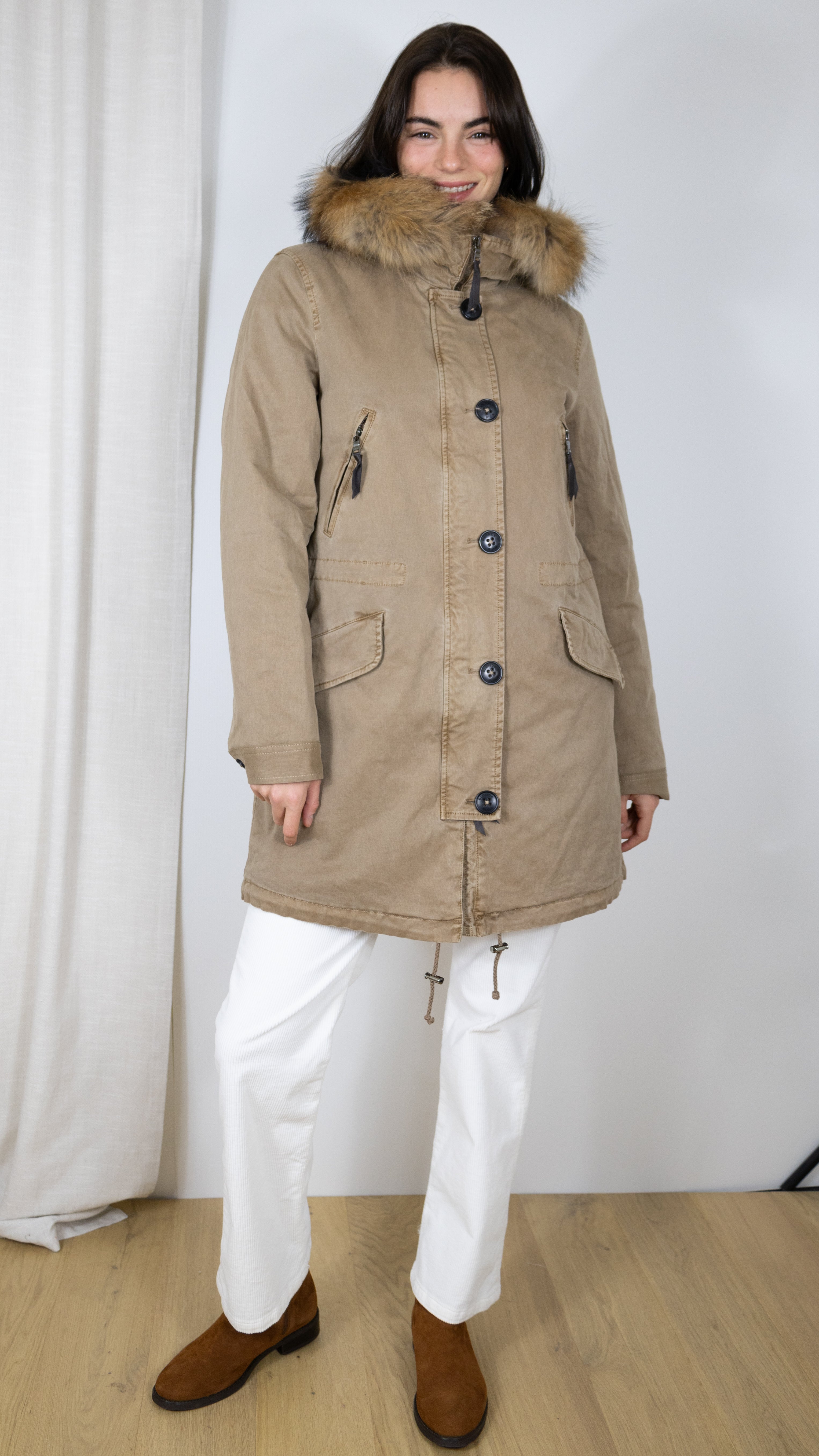 PARKA BLONDE N°8 ASPEN515
