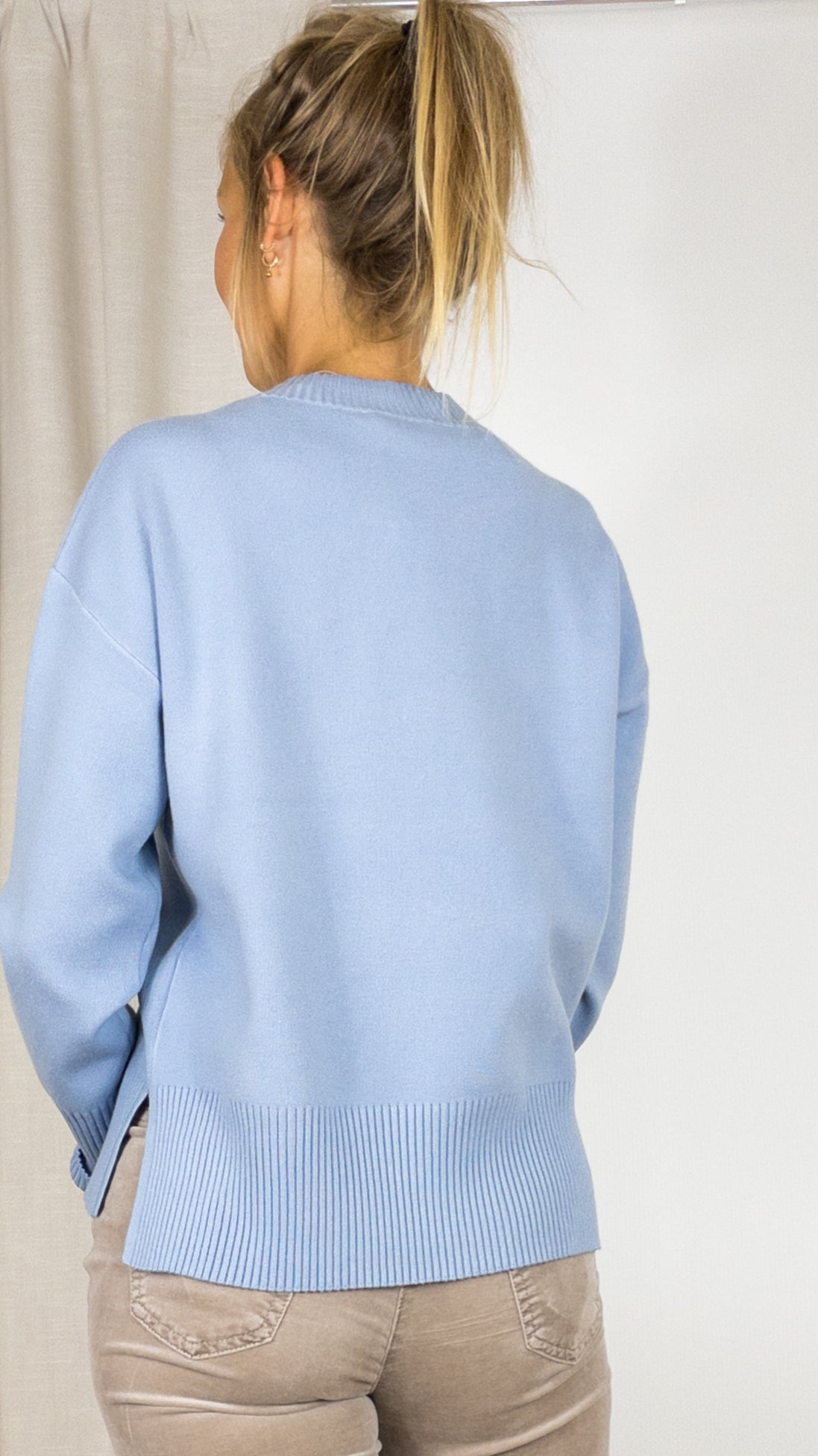 PULL RAS DE COU 271031 35706 GERRY WEBER CIEL