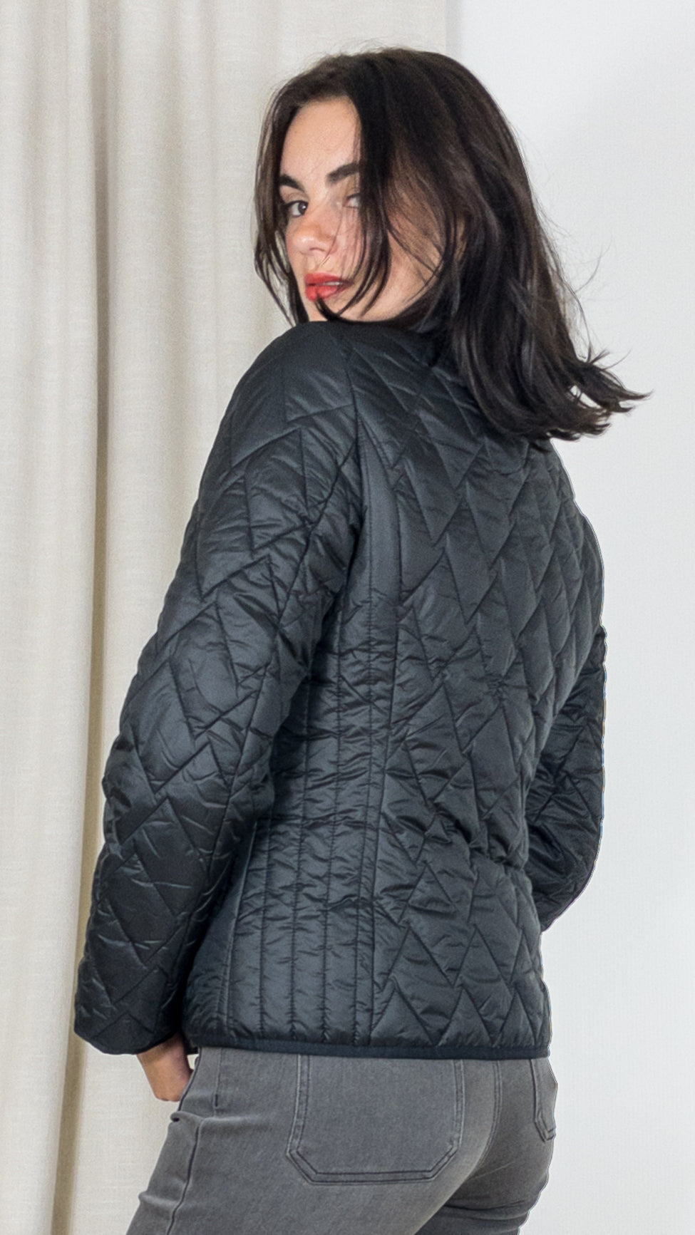 DOUDOUNE FINE ZIPPEE 955014 31193 GERRY WEBER NOIR