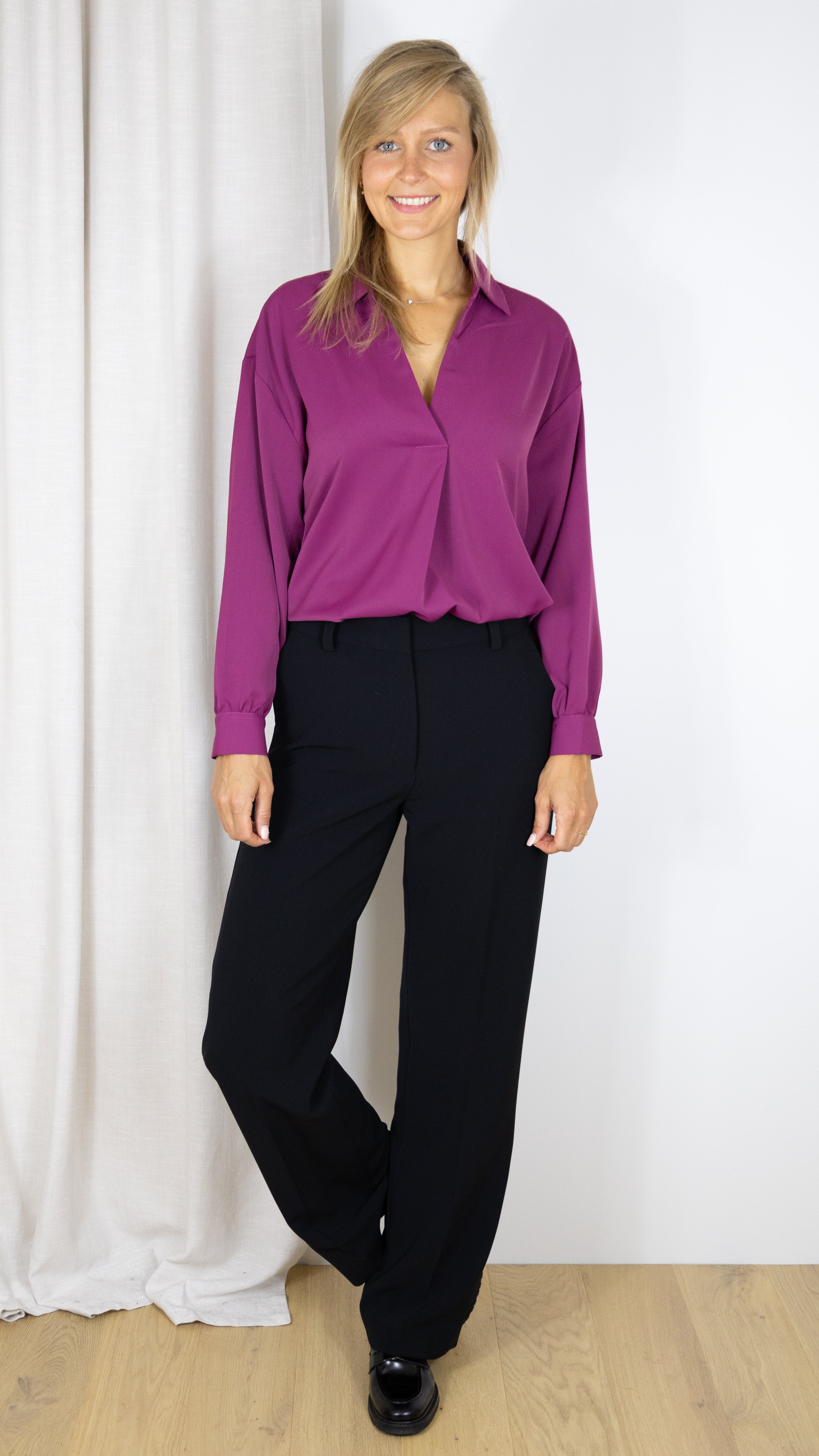 PANTALON FLUIDE NOIR GERARD DAREL EDWIDGE
