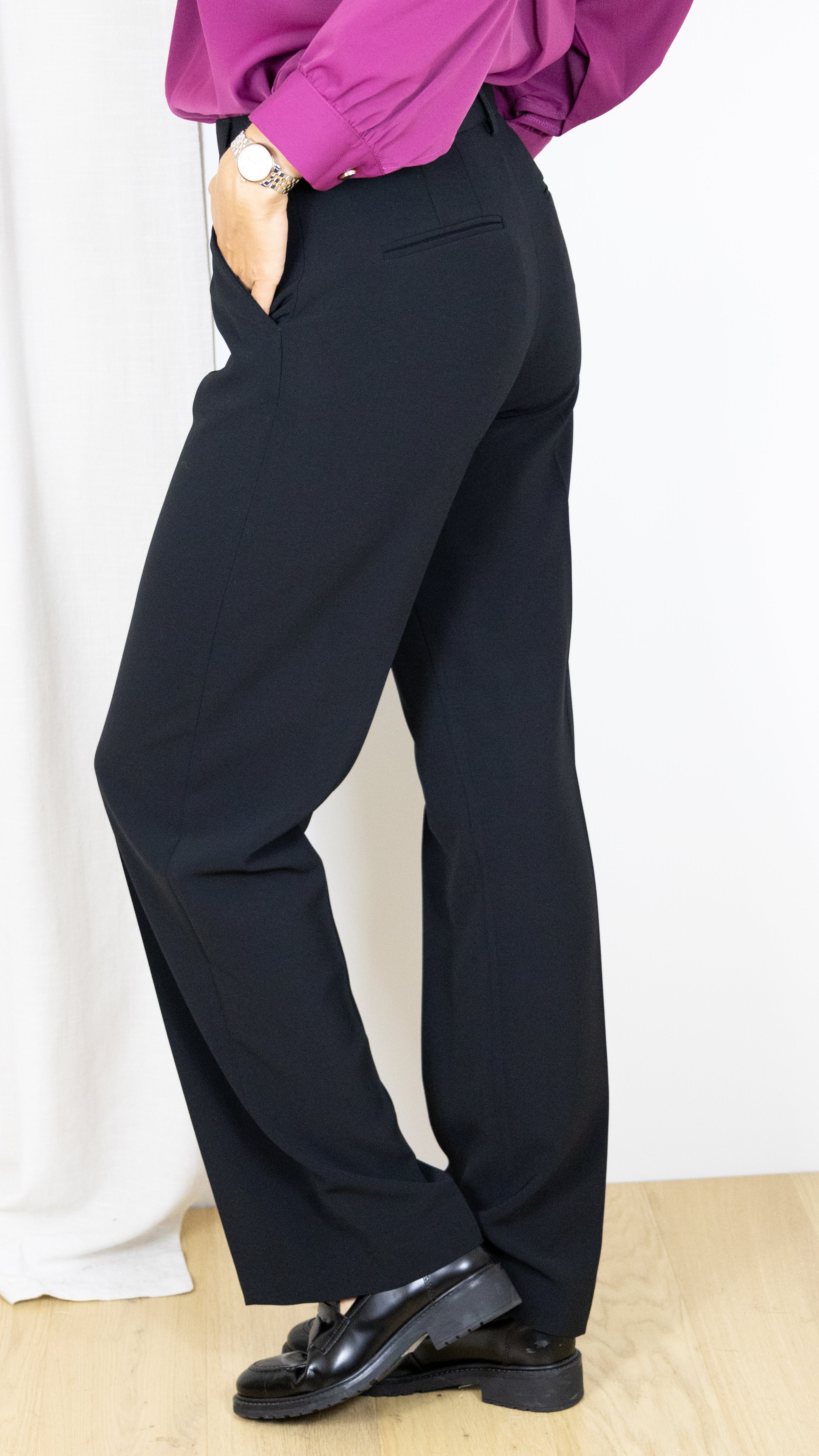PANTALON FLUIDE NOIR GERARD DAREL EDWIDGE
