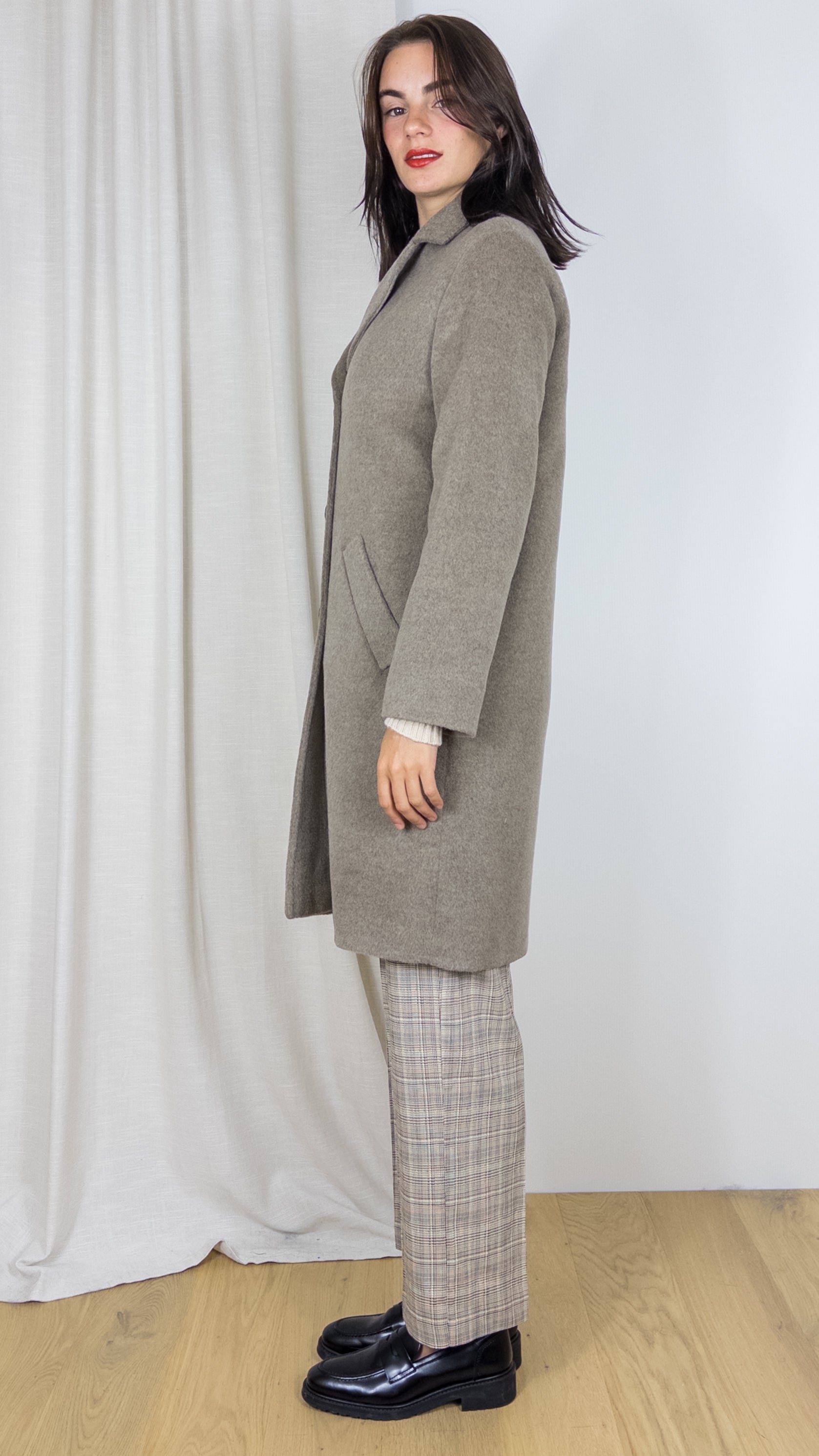 MANTEAU DROIT EN LAINE SALISHA GERARD DAREL MUSCADE