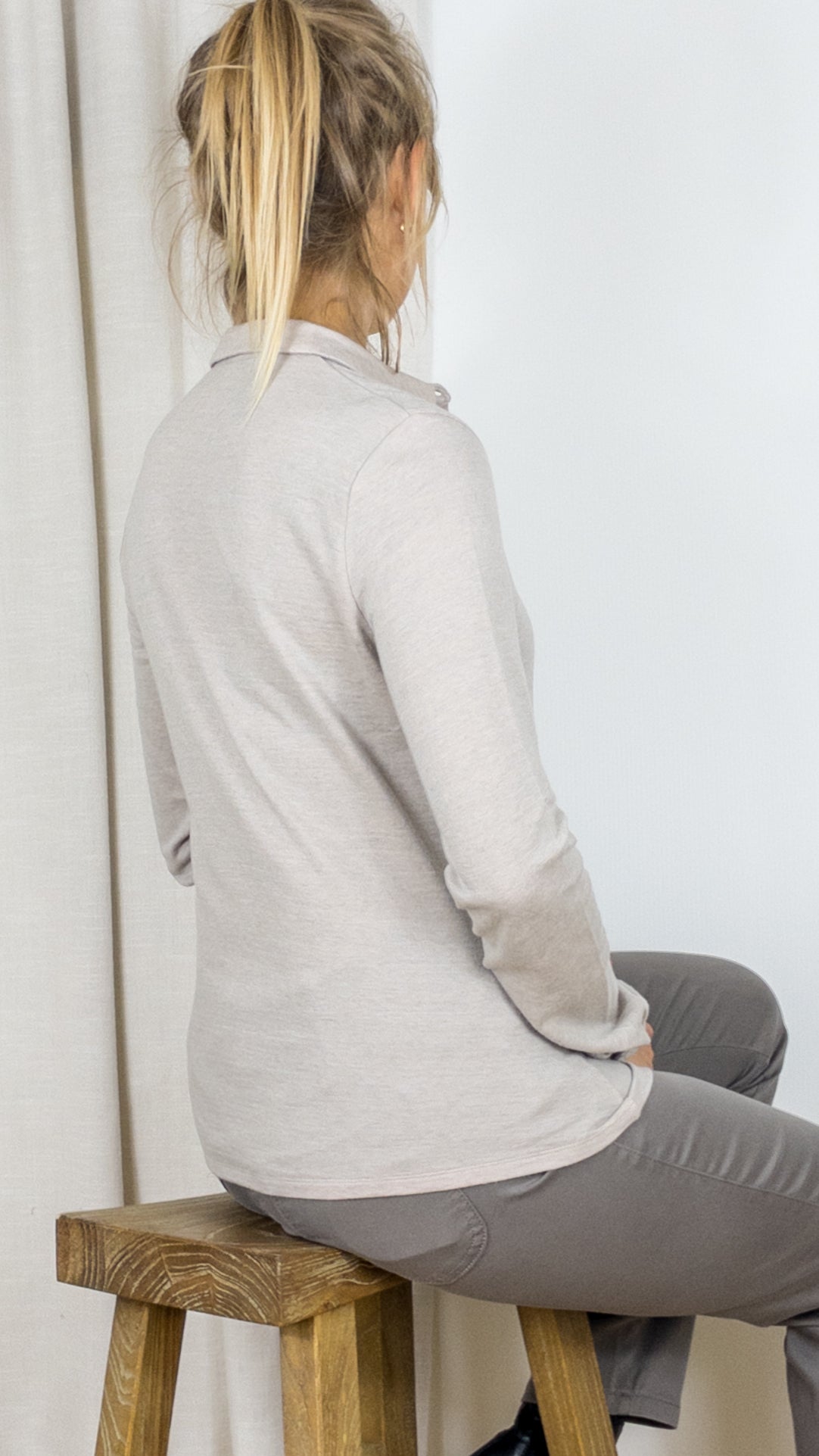 TEESHIRT CHEMISE FCH028 M009 MAJESTIC SMOKE BALLERINE