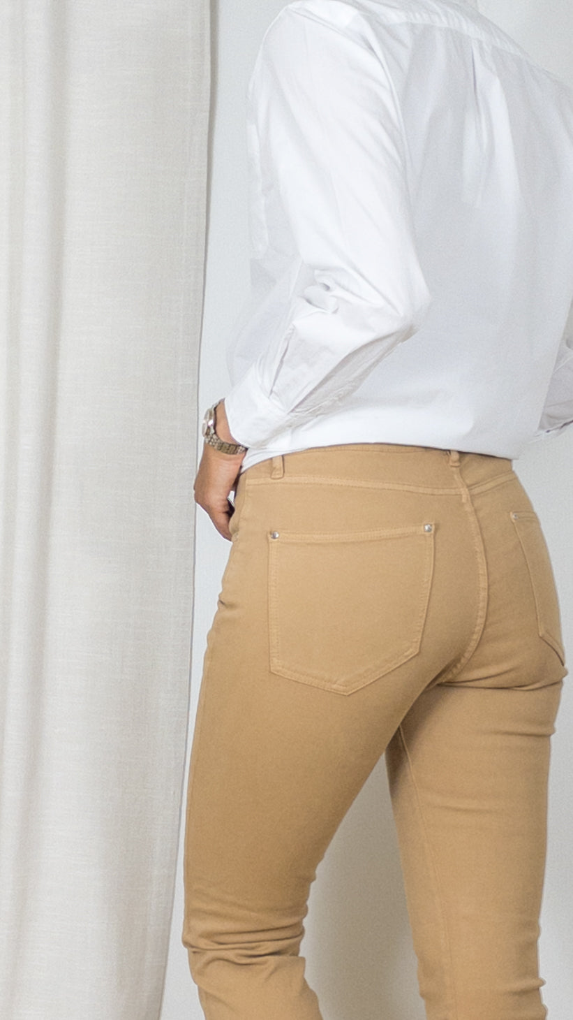 PANTALON MARIN DRILL PES ISLOW KRAFT CAMEL