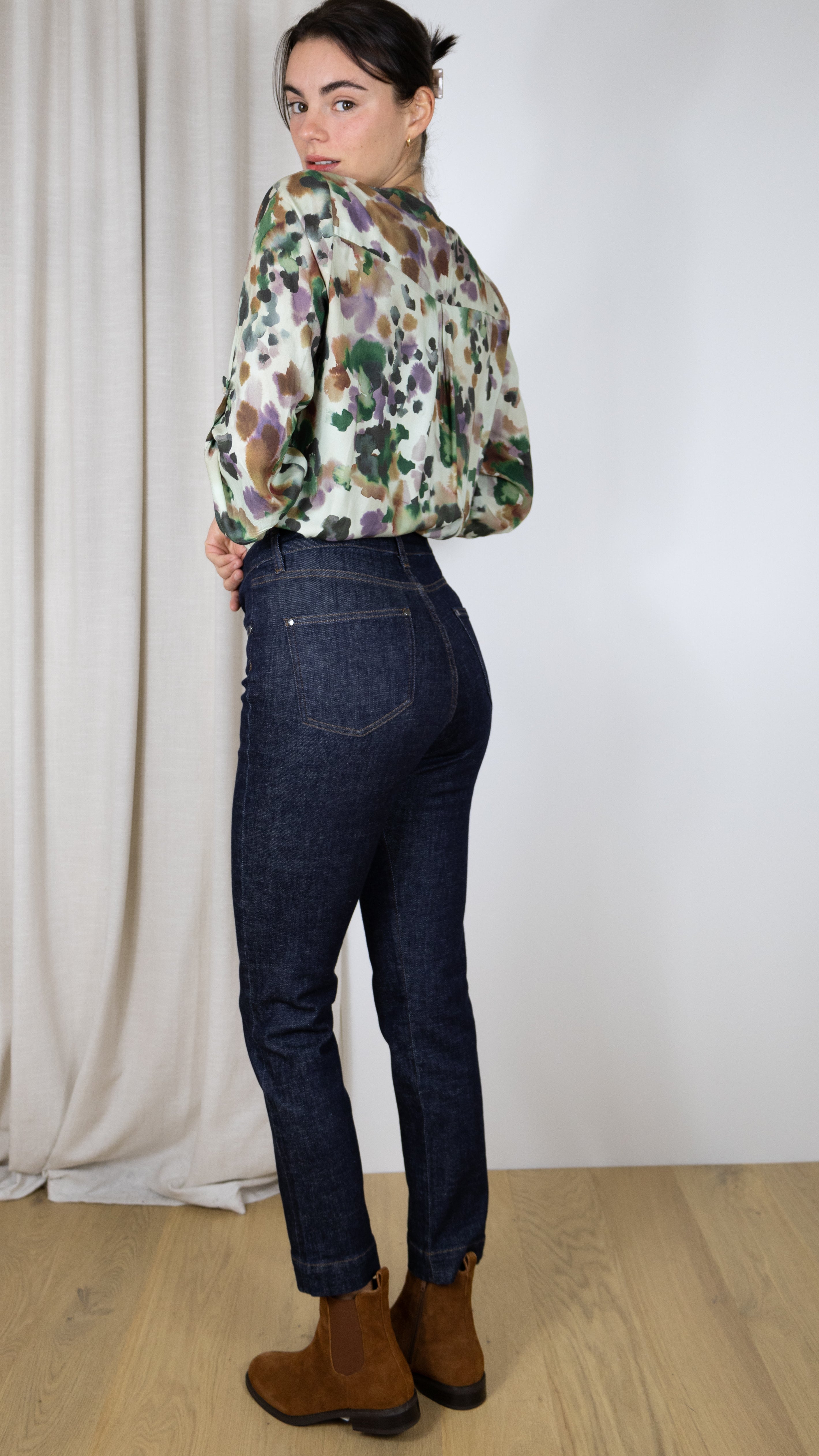 JEANS DROIT MARIN RECYCLED RAW RINSE ISLOW