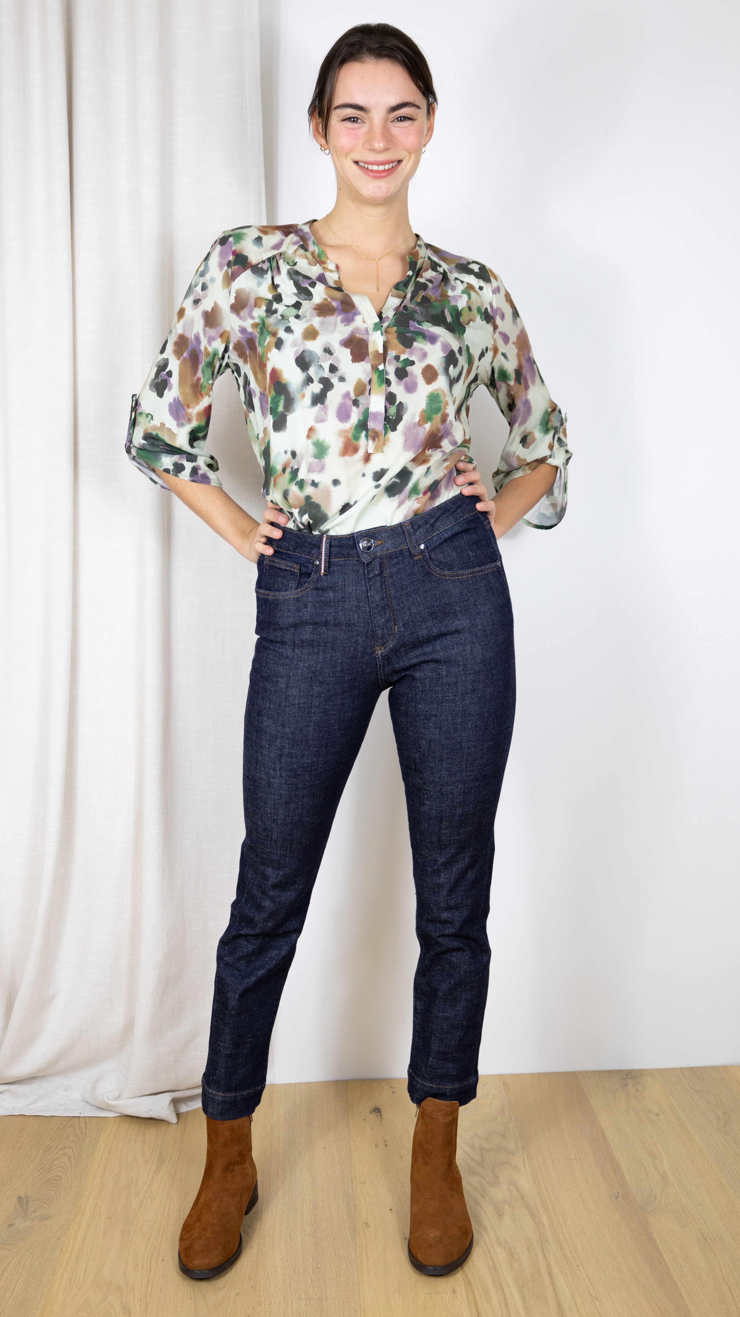 JEANS DROIT MARIN RECYCLED RAW RINSE ISLOW