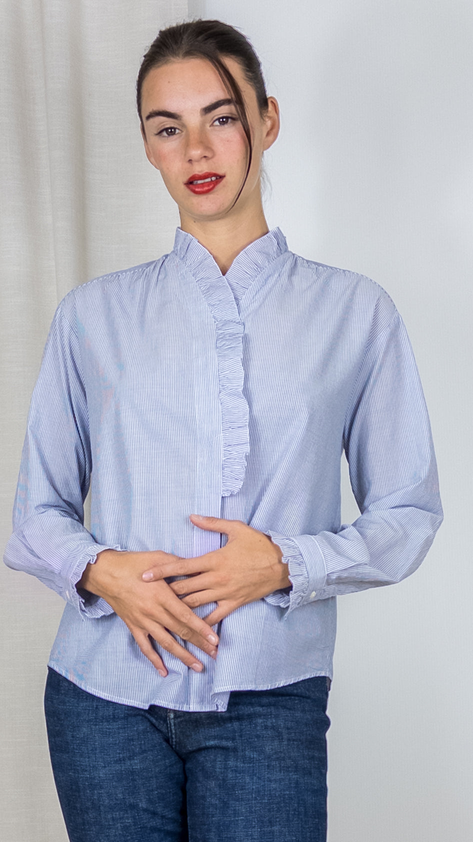 BLOUSE CARLOTTA HARTFORD BLUE