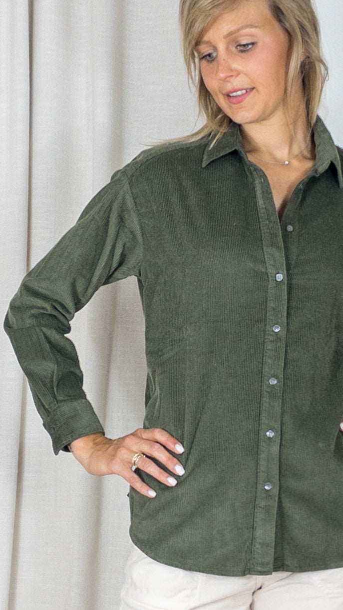 CHEMISE EN VELOURS COTELE CINEMA 603BAC HARTFORD ARMY
