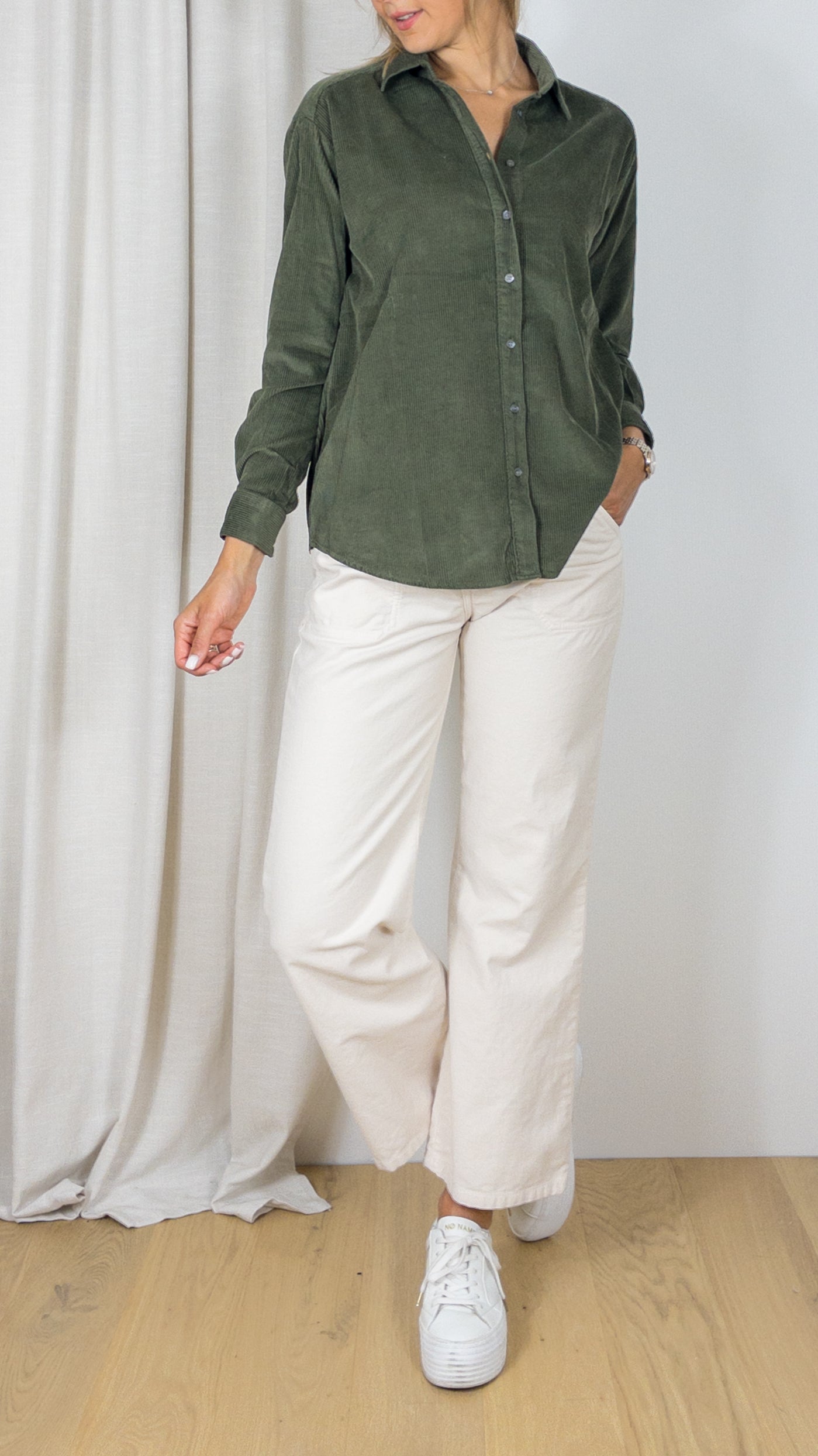 CHEMISE EN VELOURS COTELE CINEMA 603BAC HARTFORD ARMY