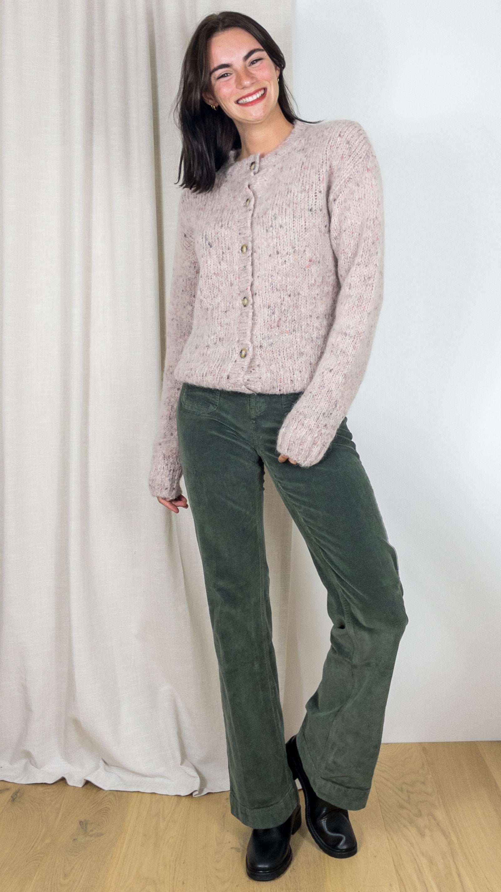 CARDIGAN MAILLE CHINEE MAXIE HARTFORD PASTEL