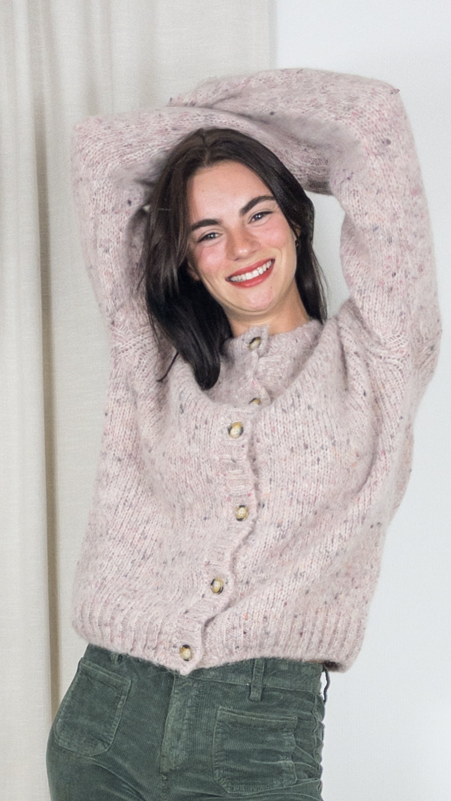 CARDIGAN MAILLE CHINEE MAXIE HARTFORD PASTEL