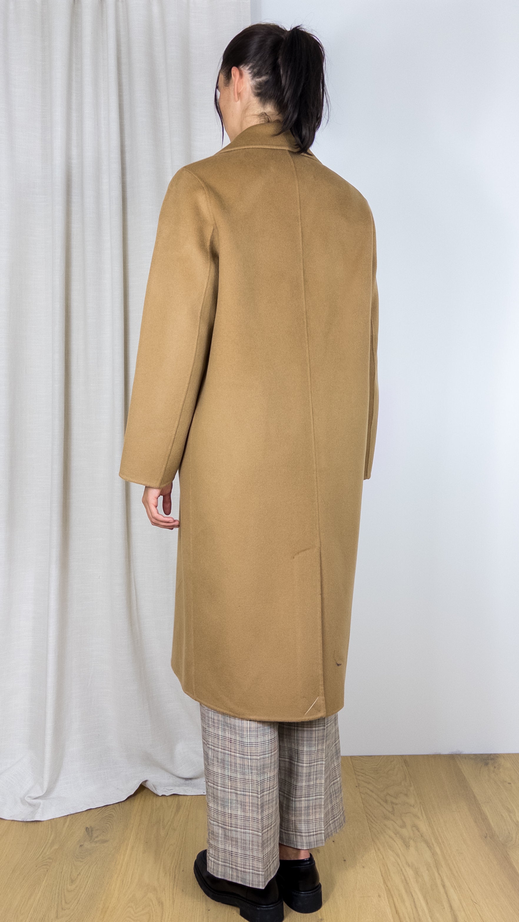 MANTEAU DROIT LOU2310 LOU ANDREA CAMEL