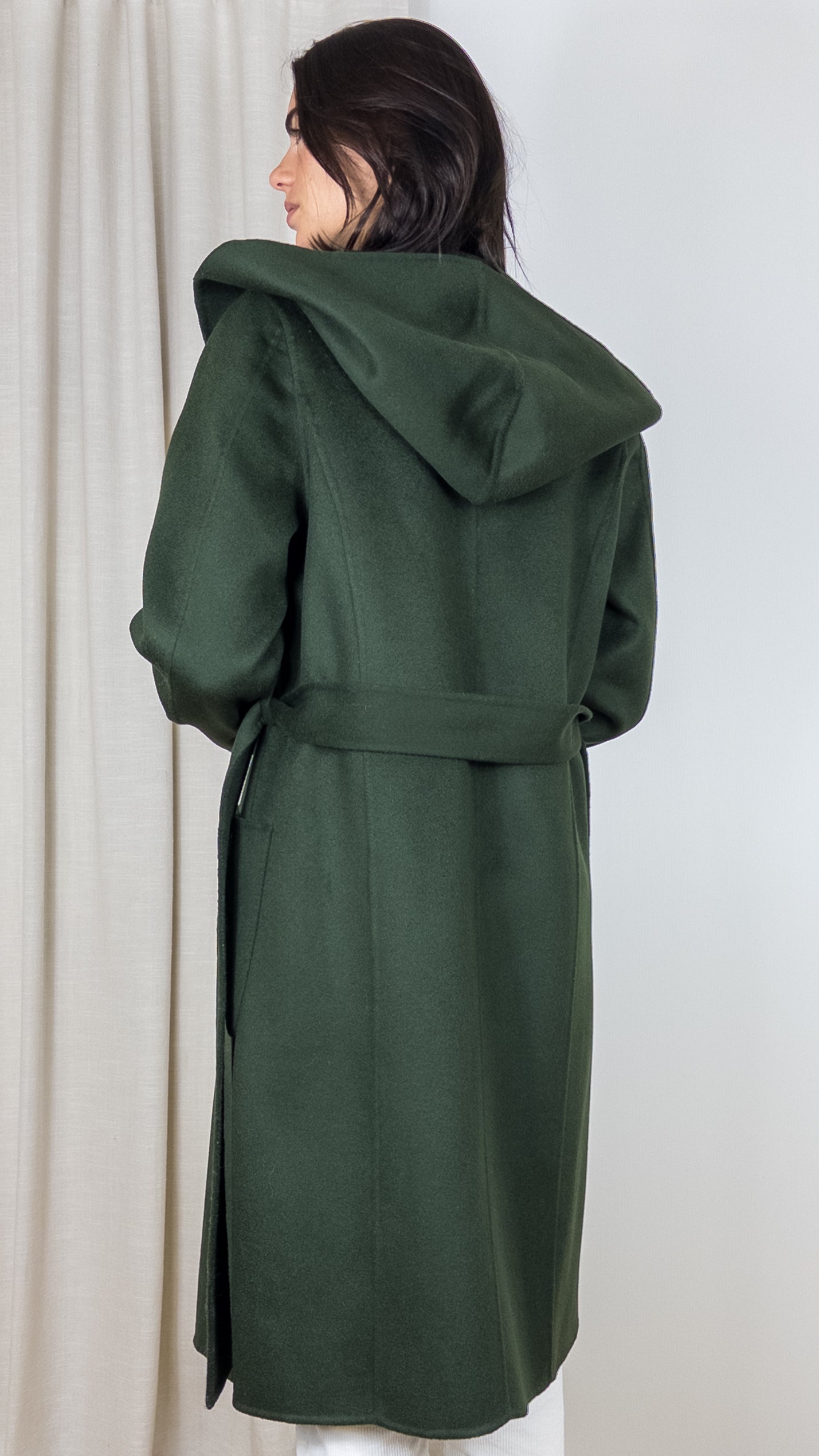 MANTEAU CROISE EN LAINE LOU430773 LOU ANDREA BRONZE