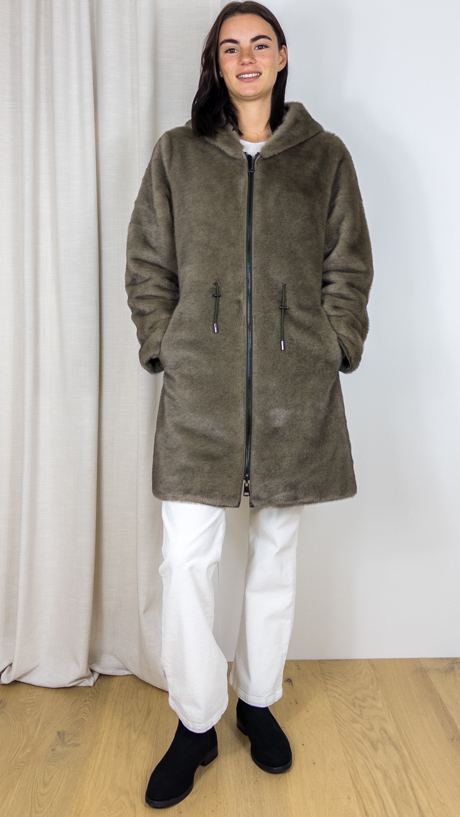 PARKA LOU ANDREA NC19420-8 KAKI