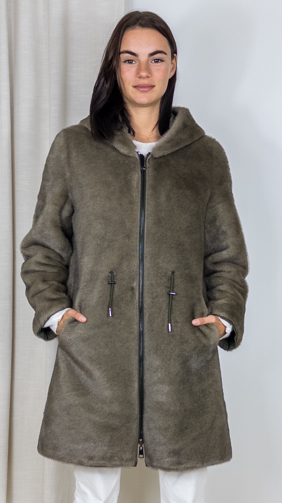PARKA LOU ANDREA NC19420-8 KAKI
