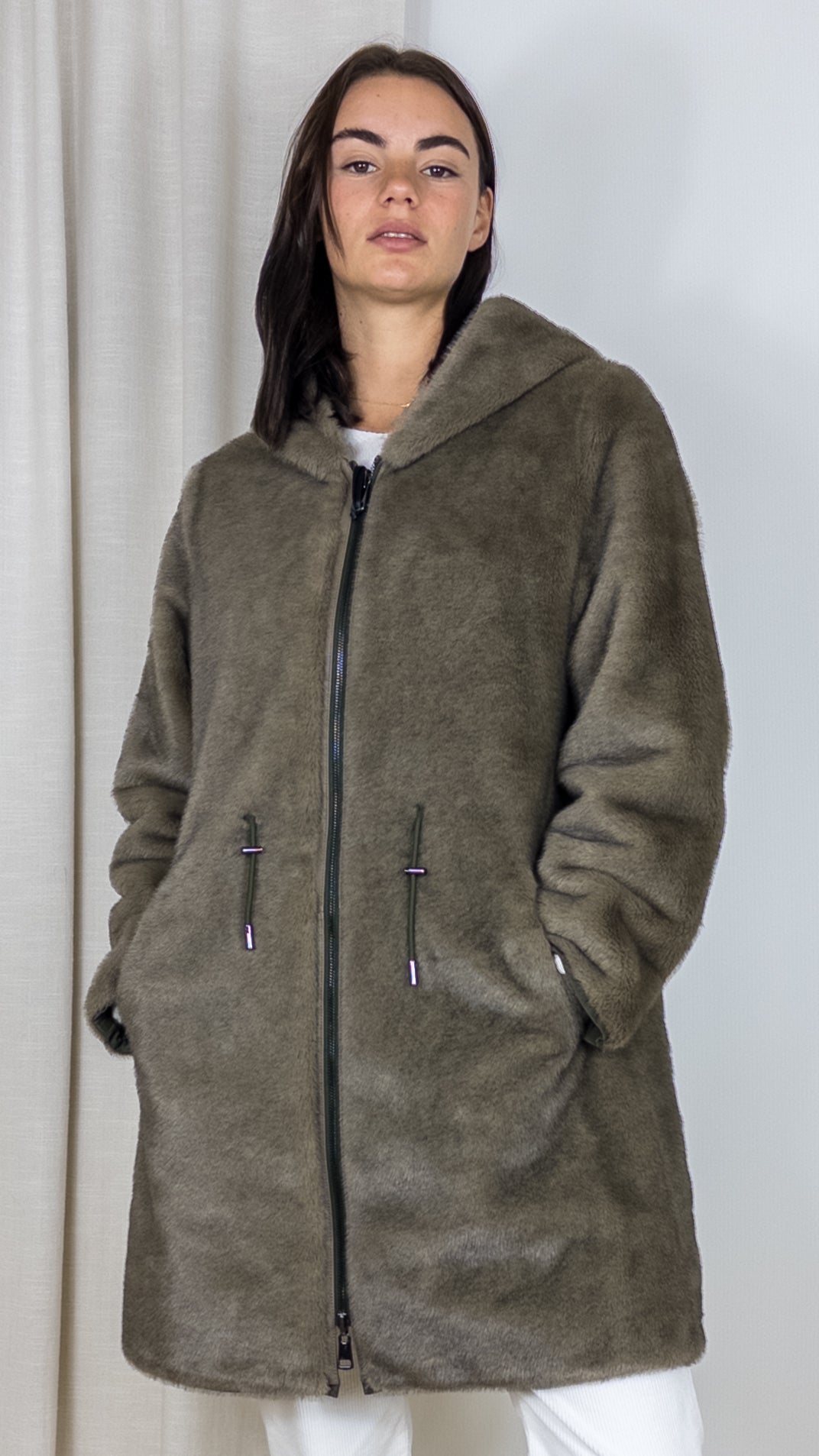 PARKA LOU ANDREA NC19420-8 KAKI