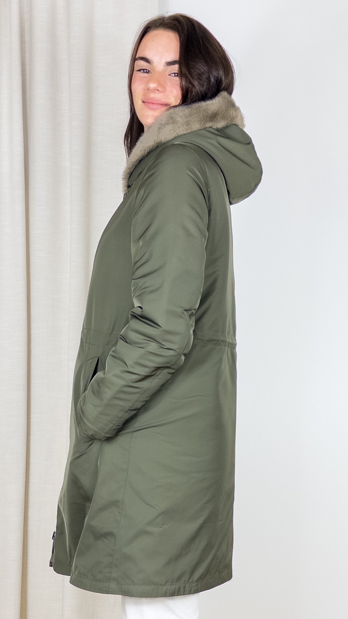 PARKA LOU ANDREA NC19420-8 KAKI