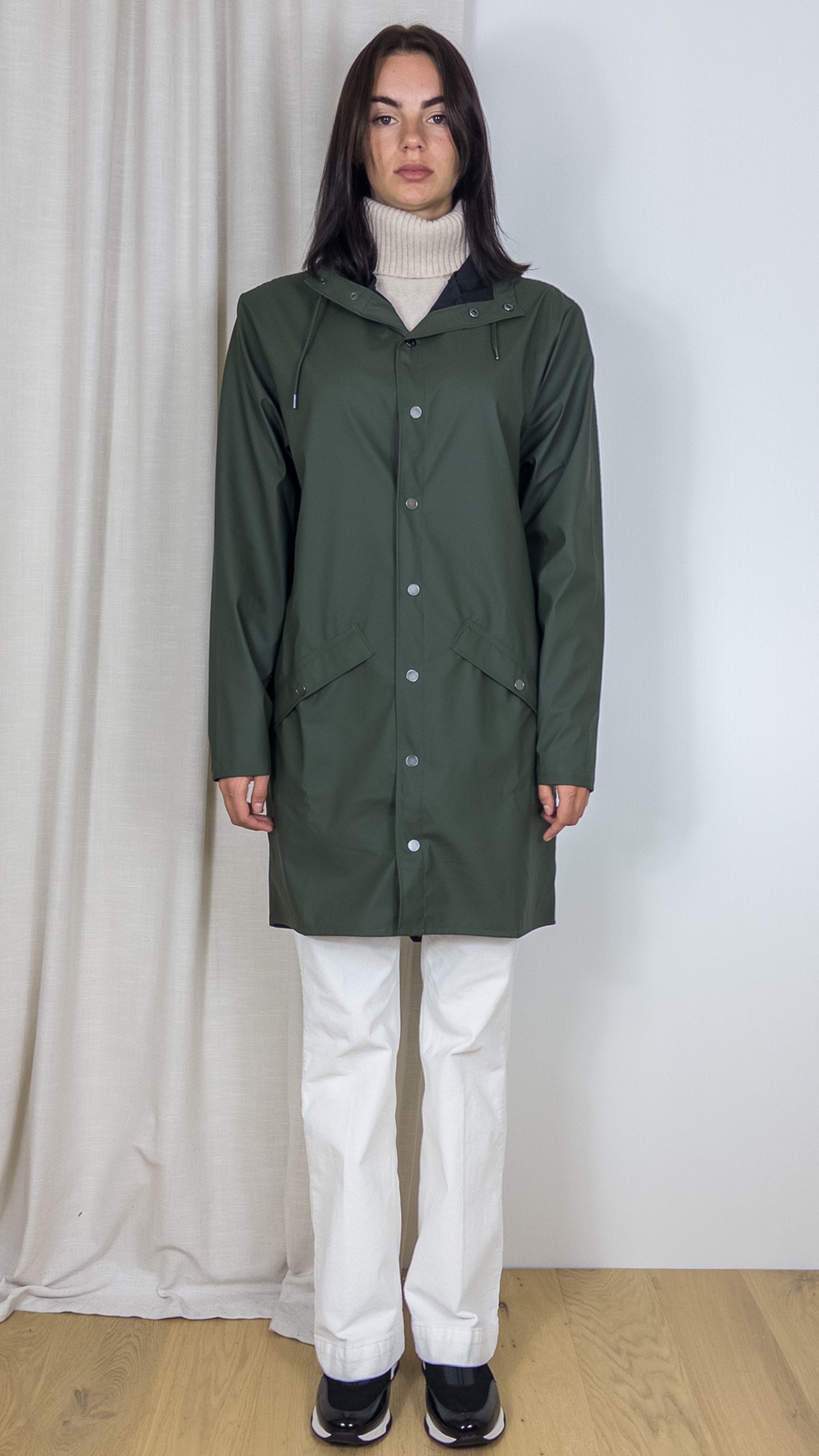 PARKA RAINS 12020 LONG JACKETS RAINS GREEN