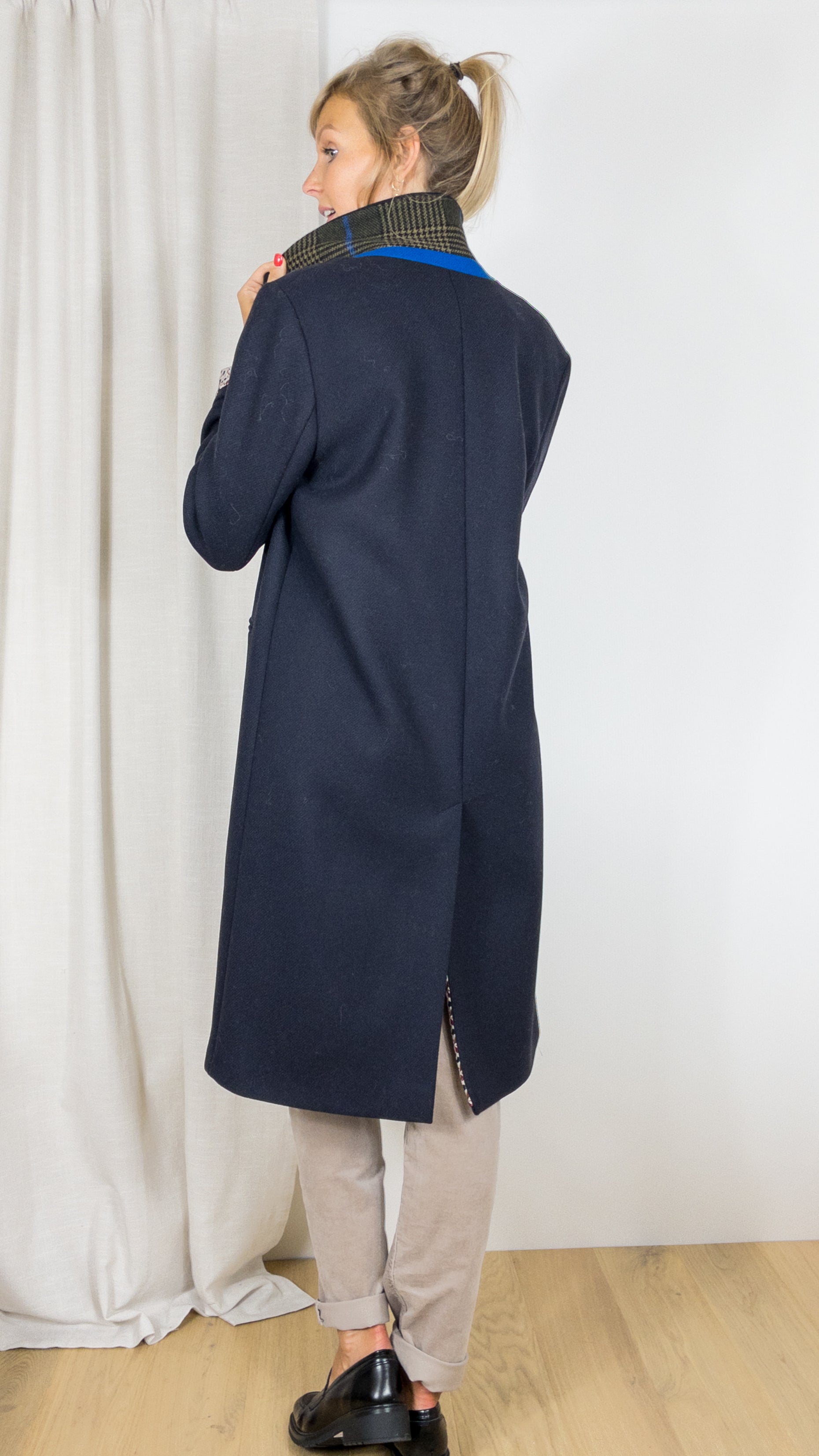 MANTEAU TRENCH AND COAT GALAN MARINE