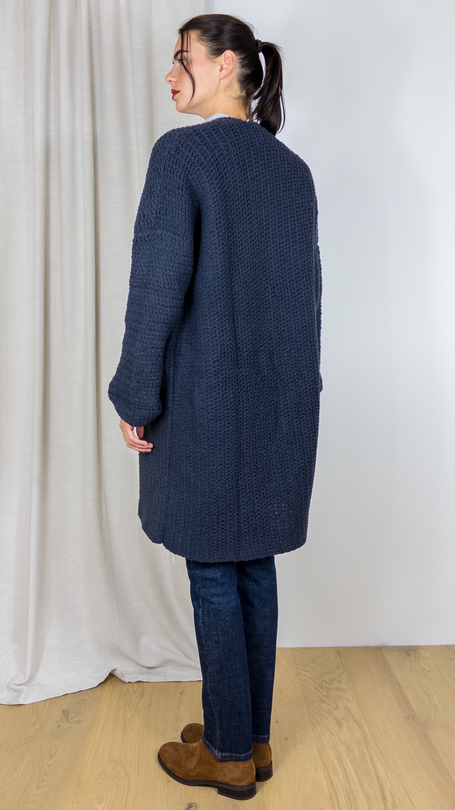 GILET 65411 VOUS GRIS FONCE