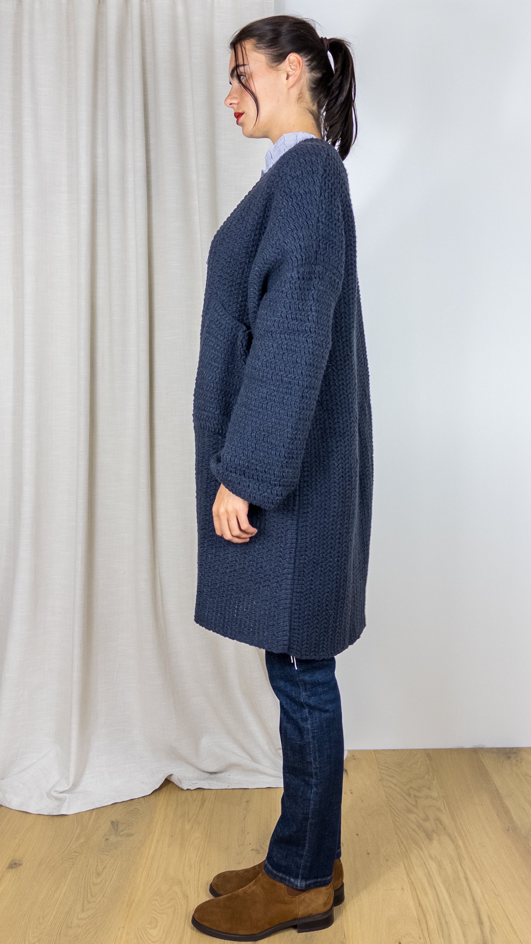 GILET 65411 VOUS GRIS FONCE