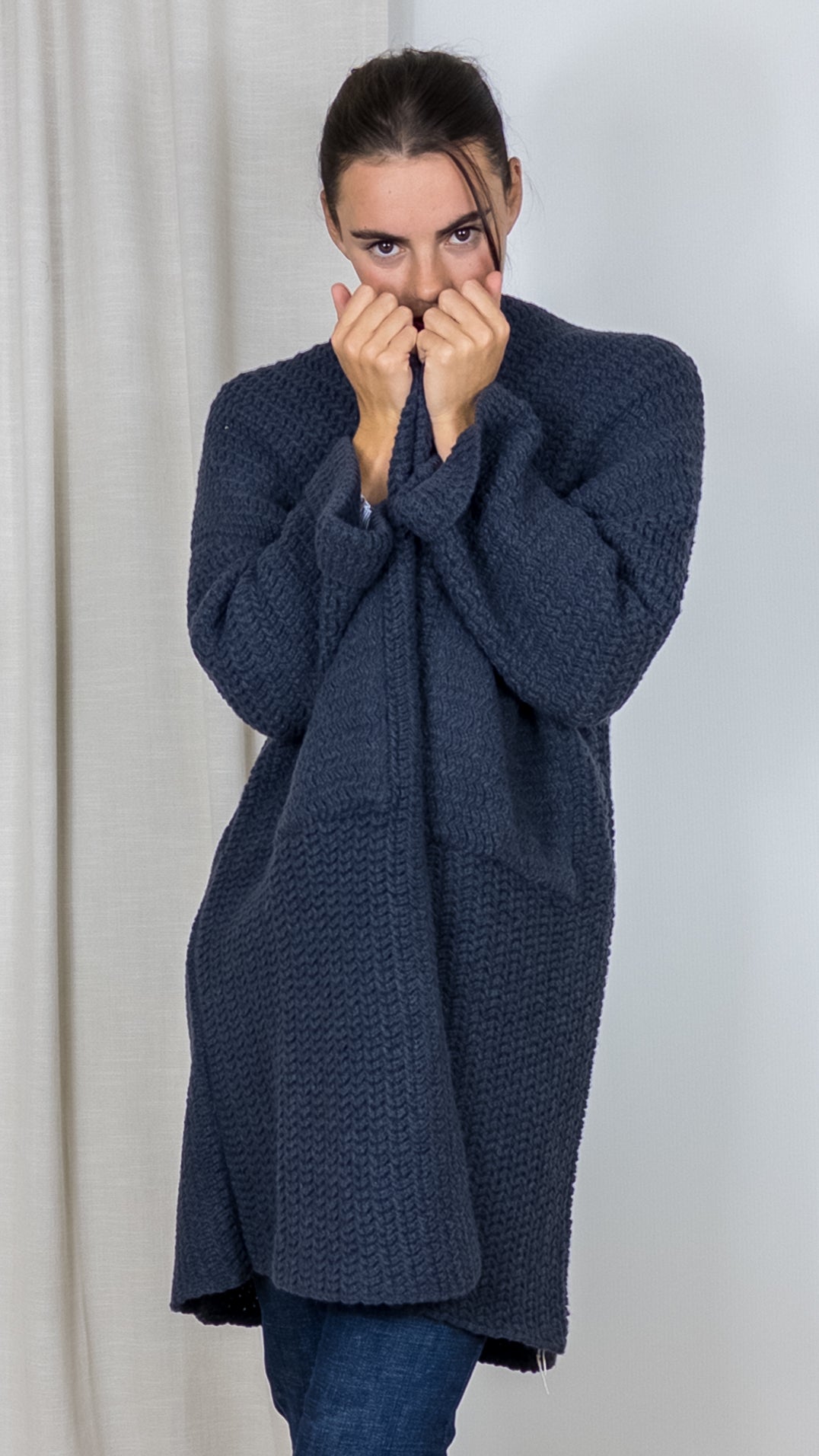 GILET 65411 VOUS GRIS FONCE