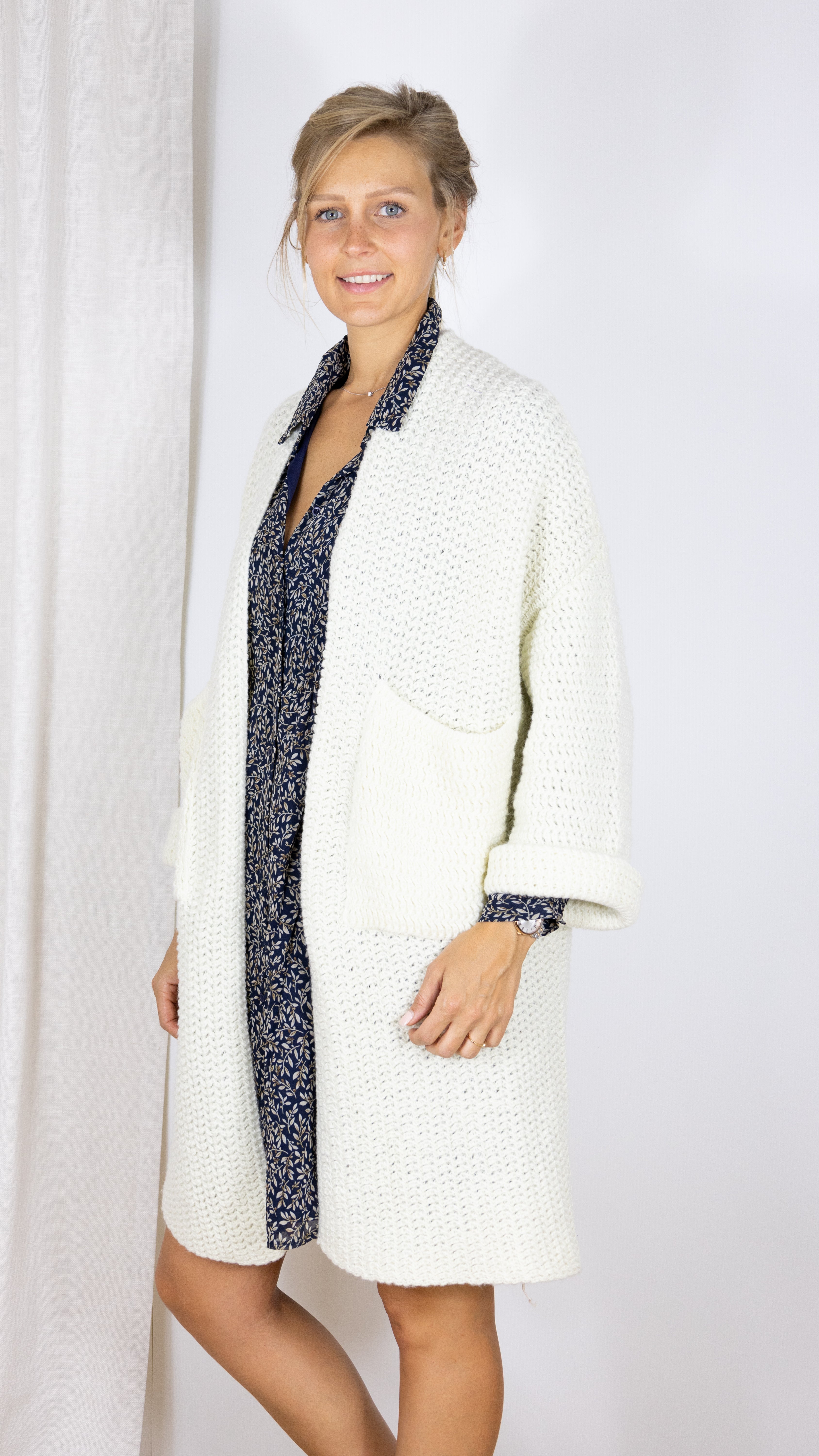 GILET 65411 VOUS ECRU