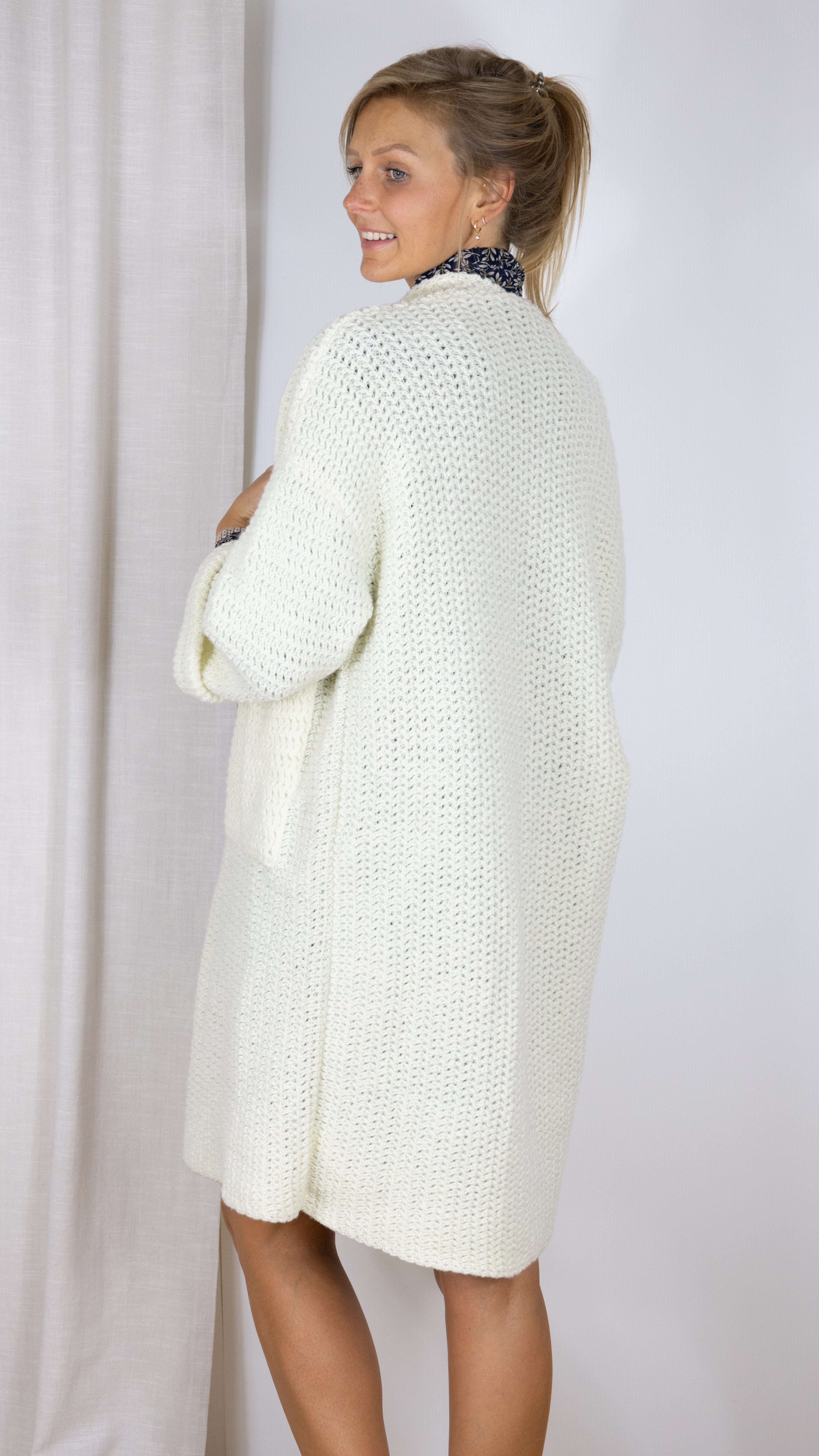 GILET 65411 VOUS ECRU