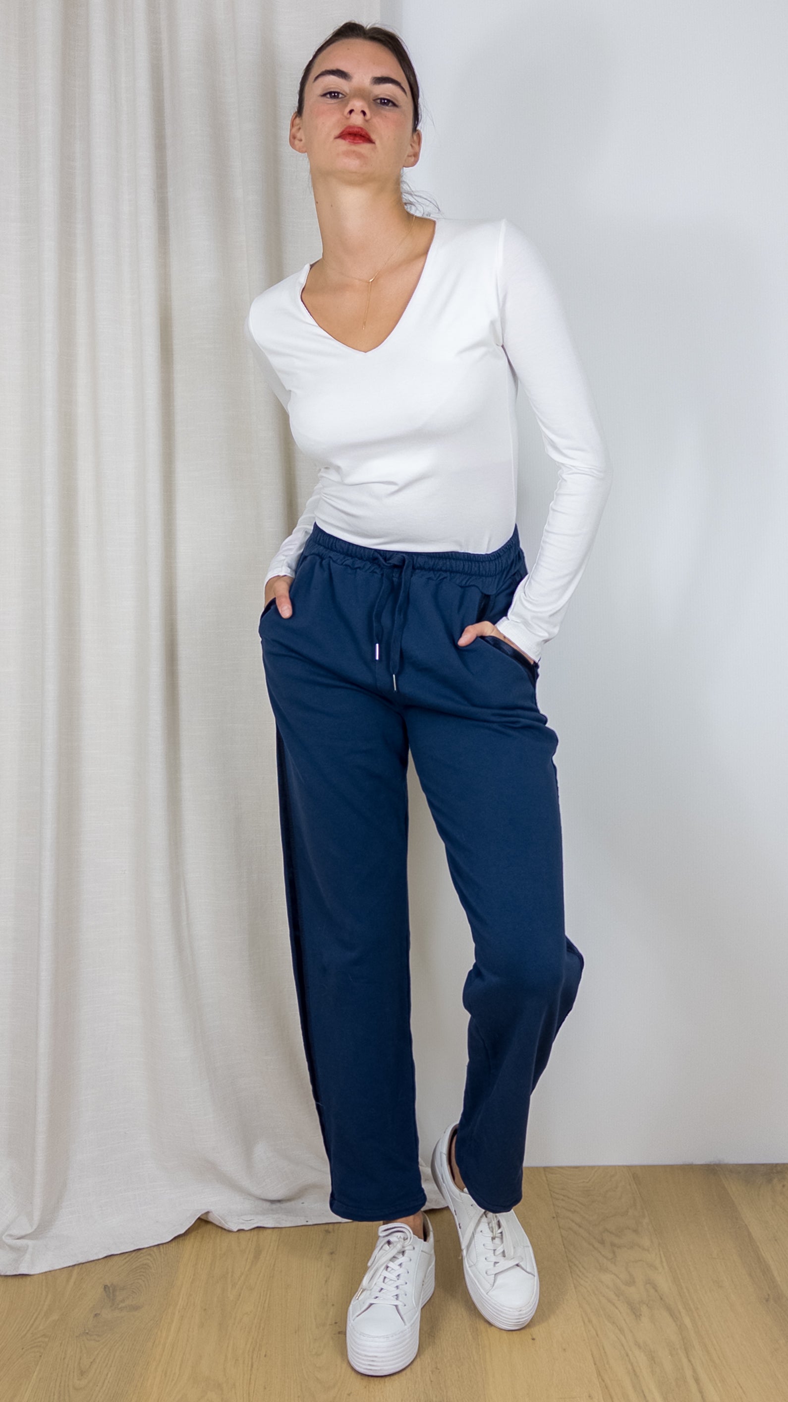 JOGGING STUDIO PARISIEN 823312 MARINE