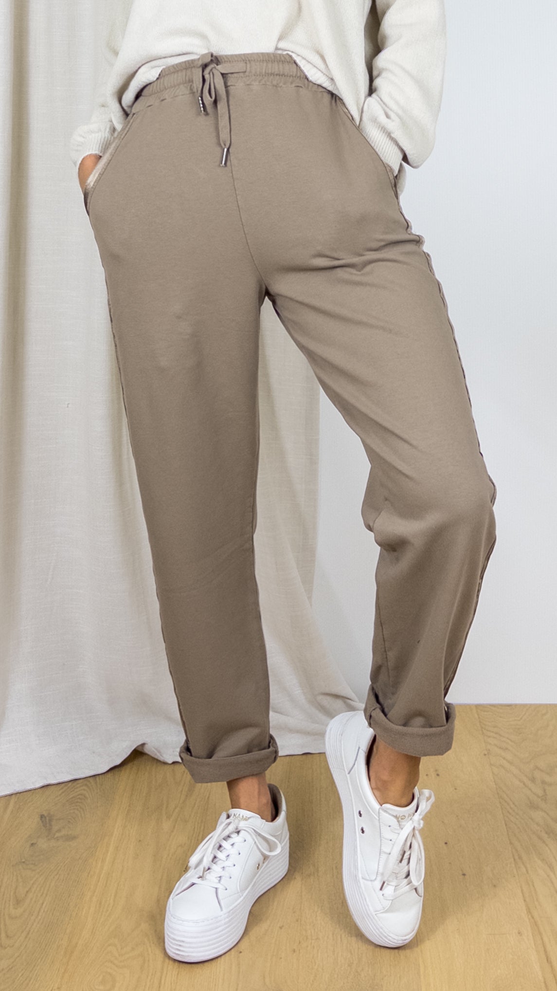 JOGGING STUDIO PARISIEN 823312 TAUPE