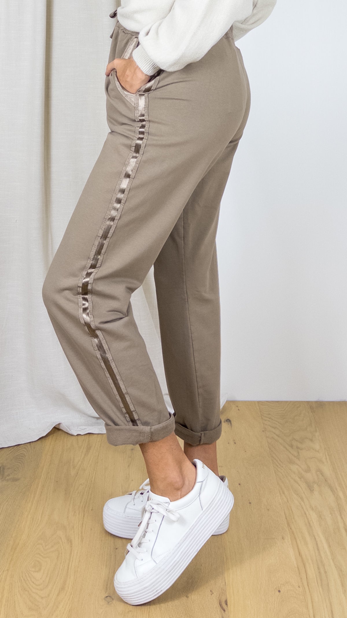 JOGGING STUDIO PARISIEN 823312 TAUPE
