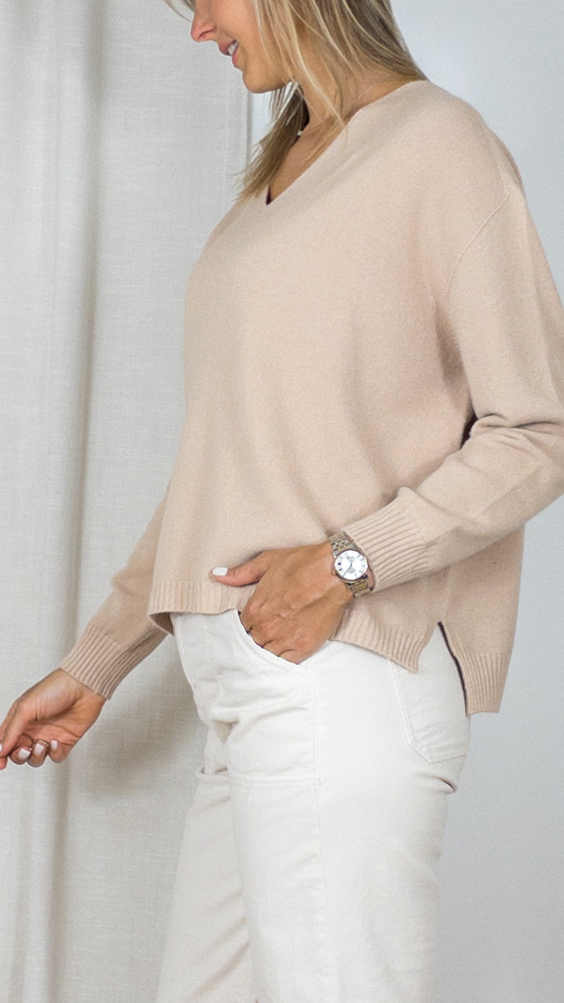 PULL OVERSIZE ALEXANDRE LAURENT C8784 CAMEL
