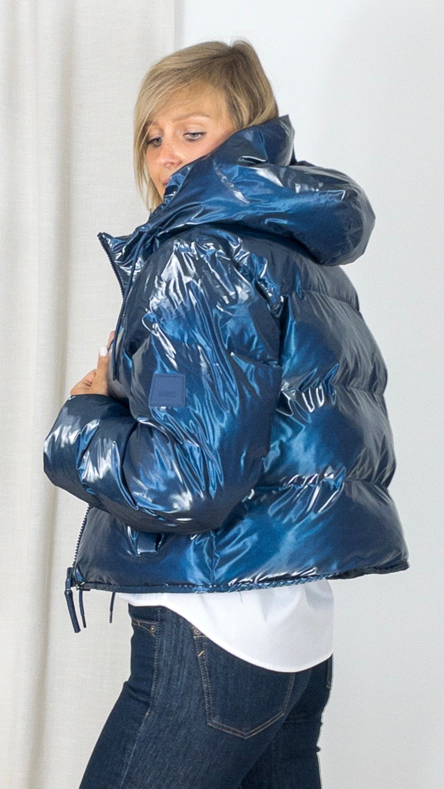 DOUDOUNE COURTE METALLISEE ALTA PUFFER JACKET W3T3 15150 SONIC RAINS