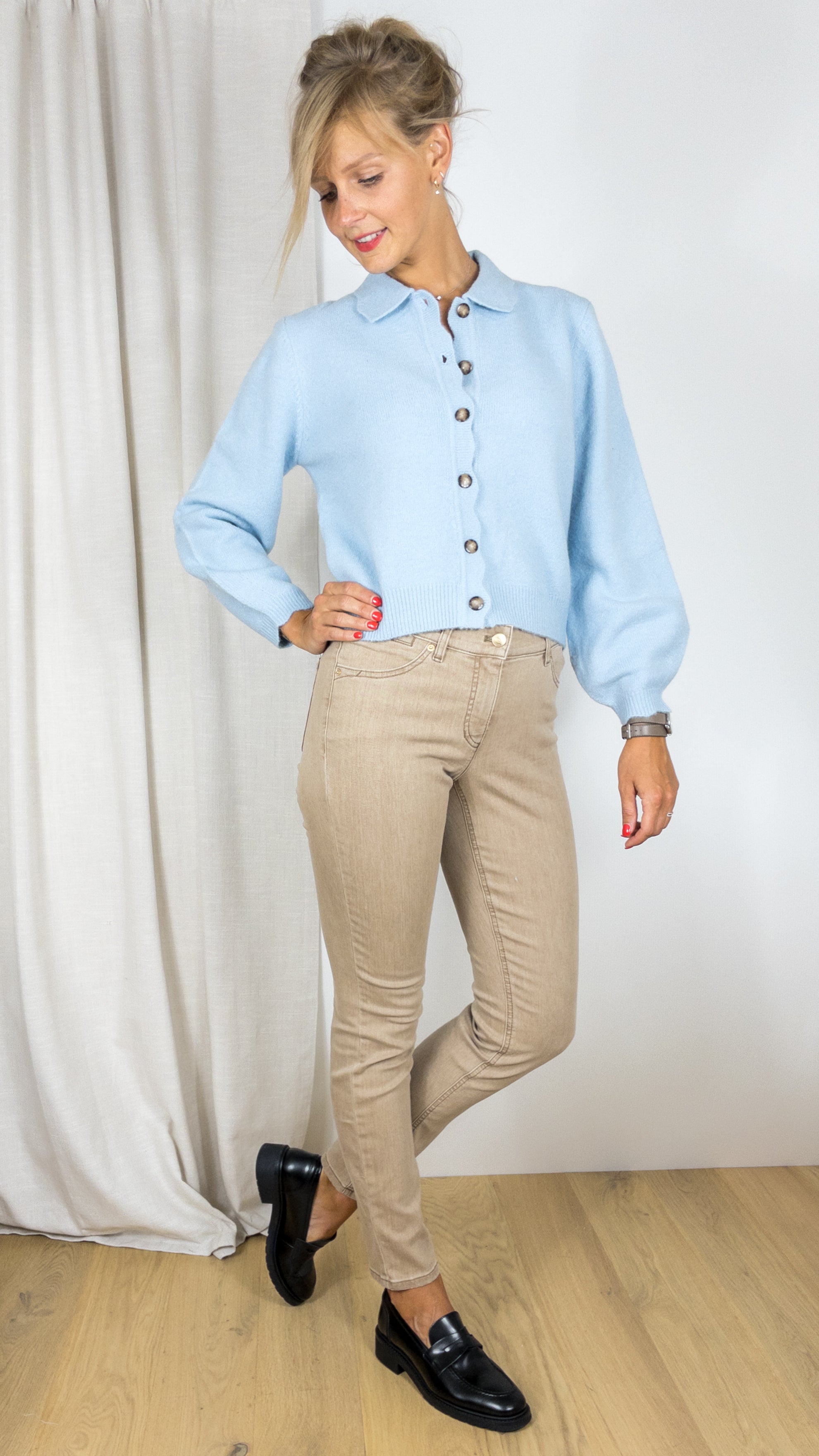 GILET POLO NATHANAEL D242E CIEL