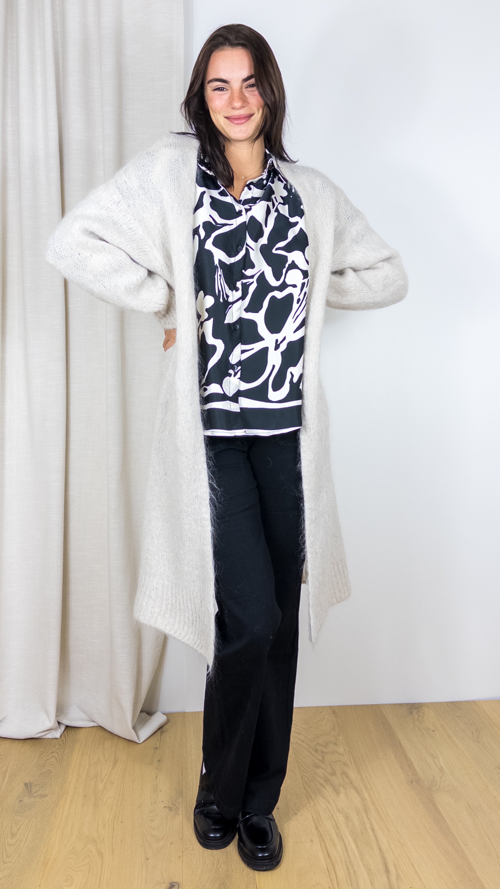 GILET LONG WHY NOT 2075 BEIGE