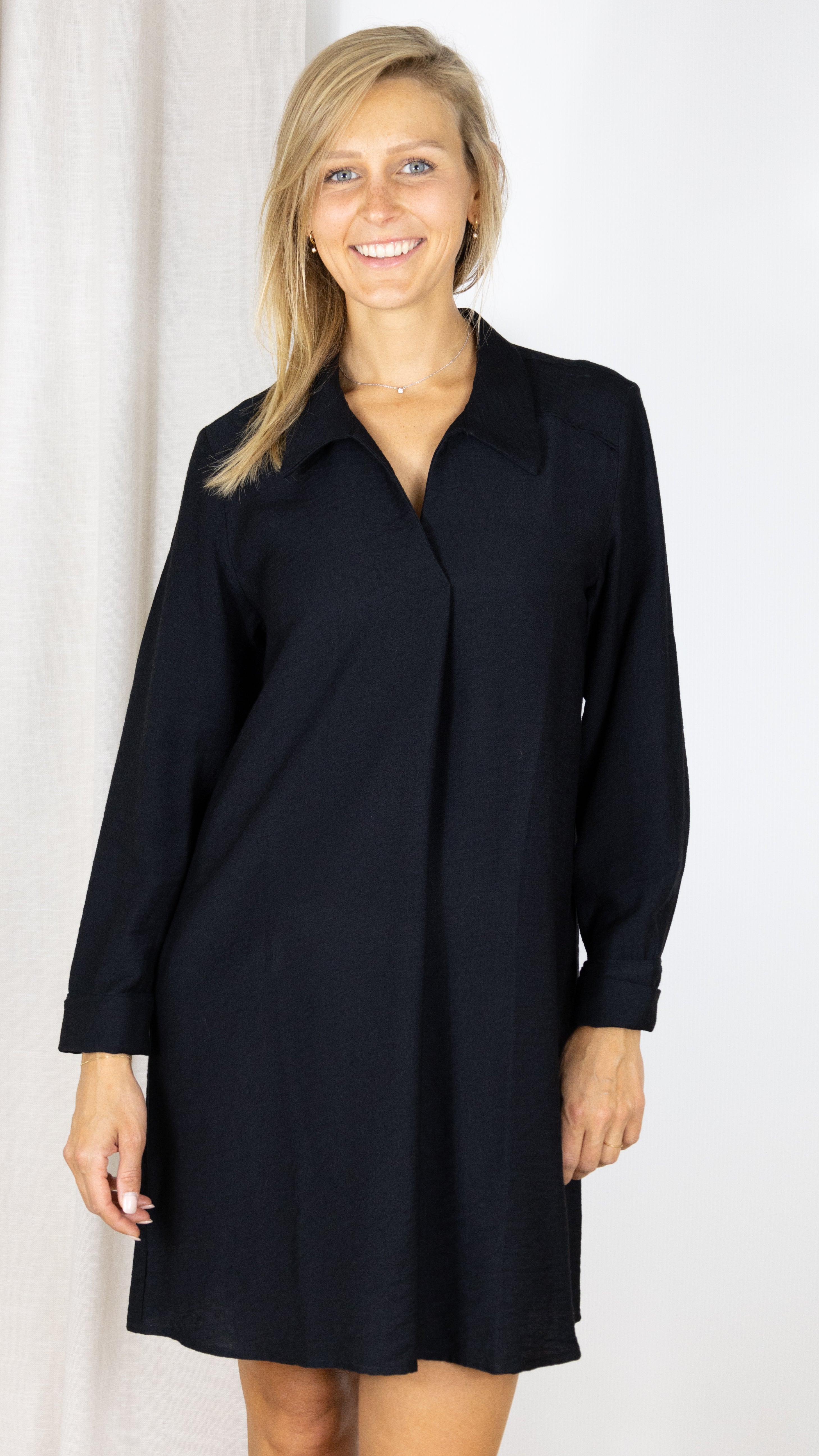 ROBE DROITE AN'GE MATHYS NOIR