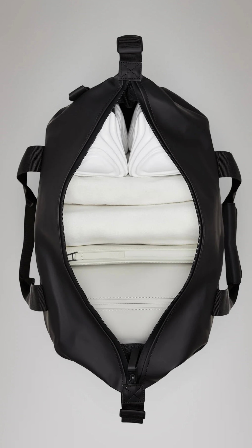 PETIT SAC WEEK END IMPERMEABLE 14220 HILO WEEKEND BAG SMALL W#COLOR_NOIR