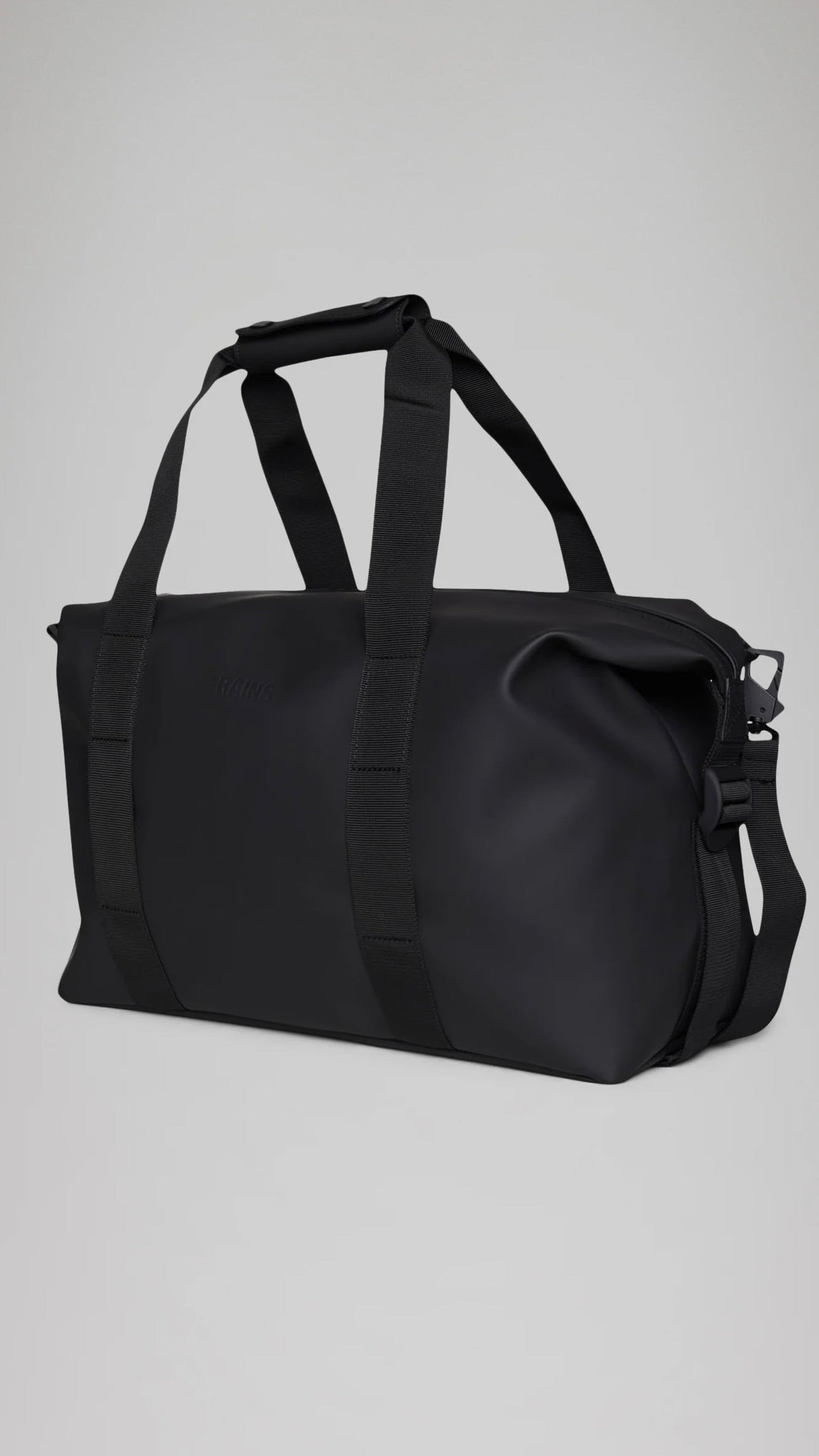 PETIT SAC WEEK END IMPERMEABLE 14220 HILO WEEKEND BAG SMALL W#COLOR_NOIR