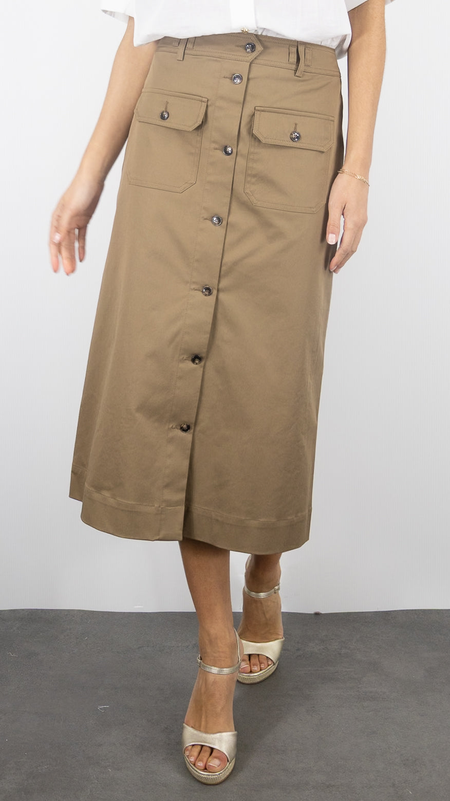 JUPE SAHARIENNE CAMEL FEMME GERARD DAREL JASMINA