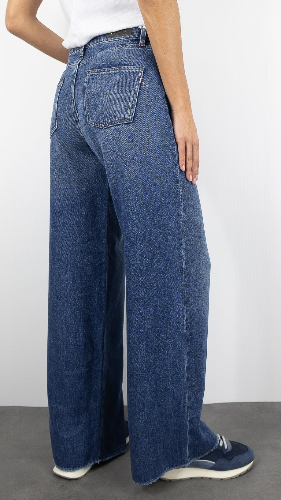 JEANS LARGE WORN VINTAGE ISLOW FELICITY DENIM TENCEL