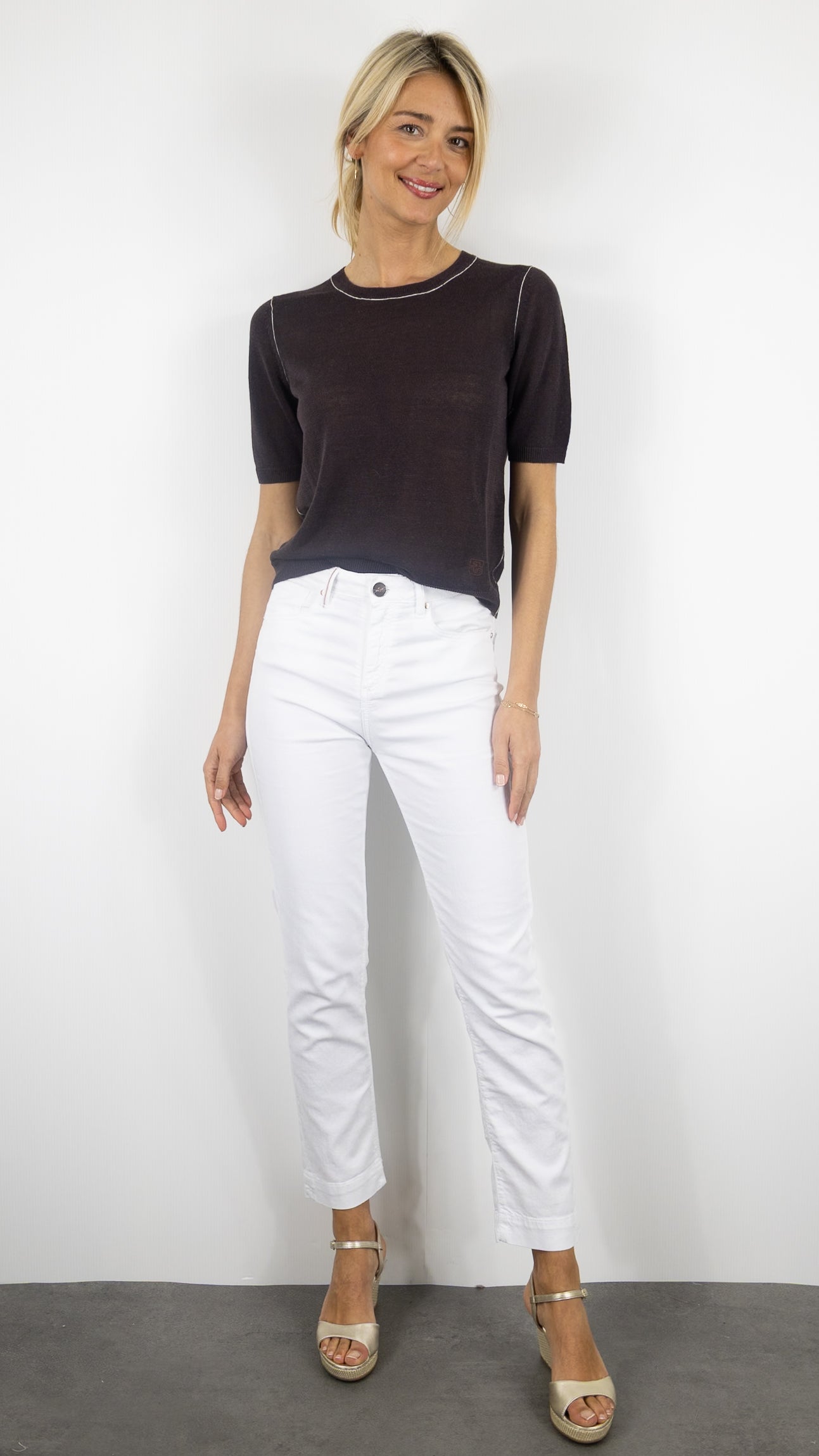 Pull ras de cou Gérard Darel #COLOR_64/choco