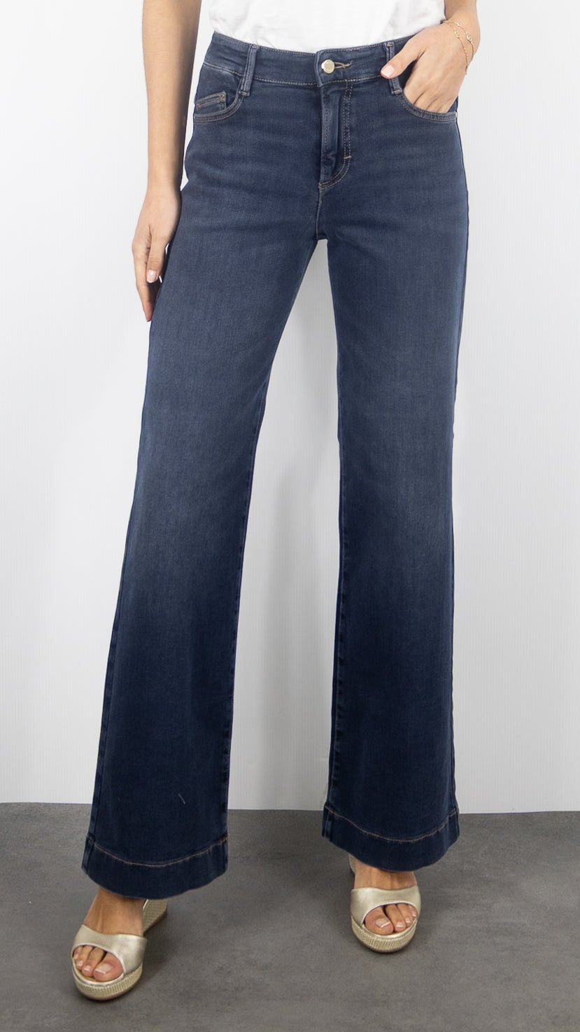JEANS BOOOTCUT POUR FEMME BRAX 70-7150 MAINE#COLOR_23/USED DARK BLUE