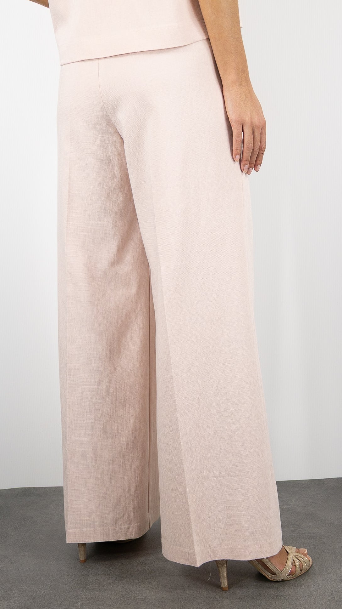 PANTALON AMPLE CITADIN ROSE POUDRE FEMME CAROLINE BISS 1595
