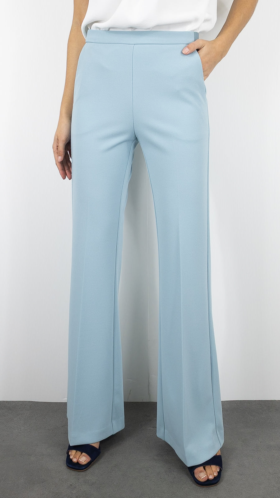 PANTALON HABILLE FALRE CIEL #COLOR_4503/NEW SKY BLEU
