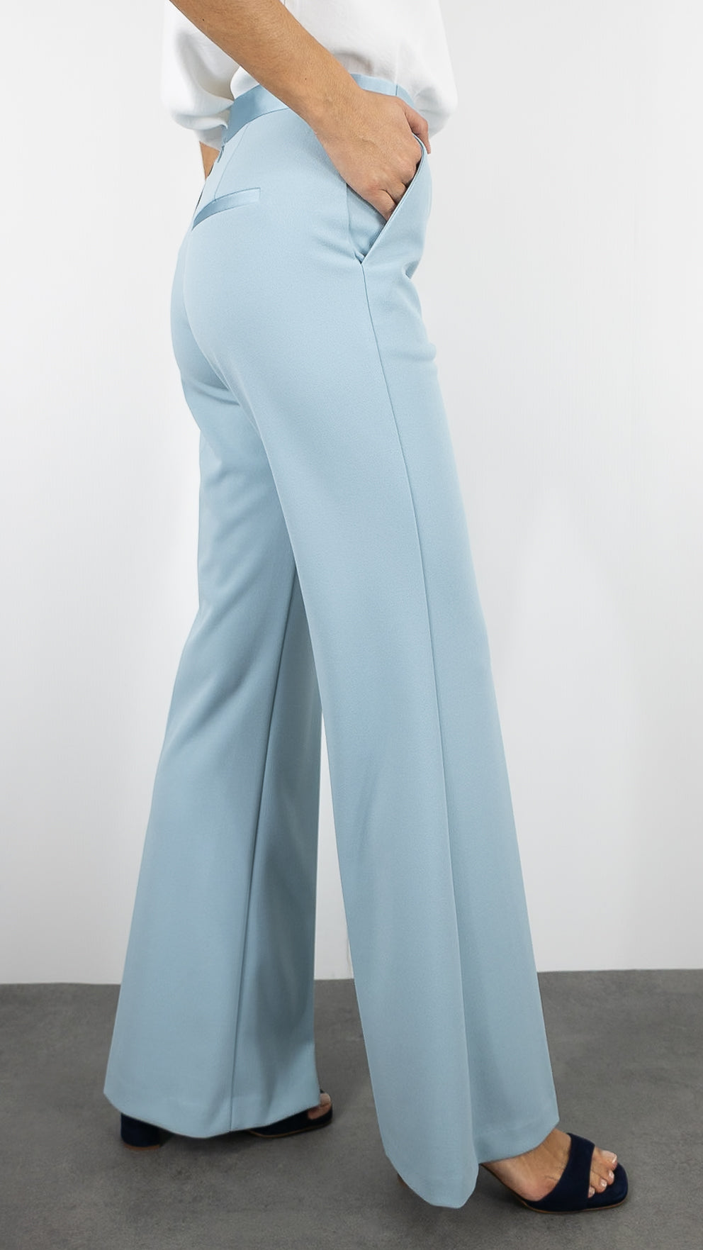 PANTALON HABILLE FALRE CIEL #COLOR_4503/NEW SKY BLEU