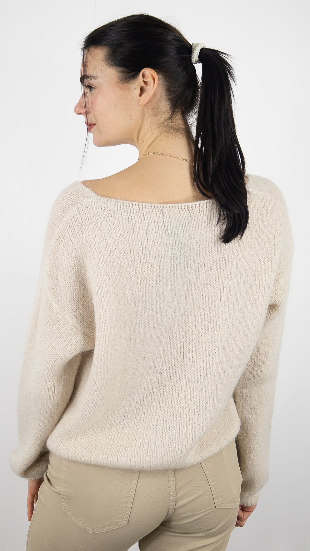 PULL V FEMME ANDROMEDE 2250#COLOR_BEIGE