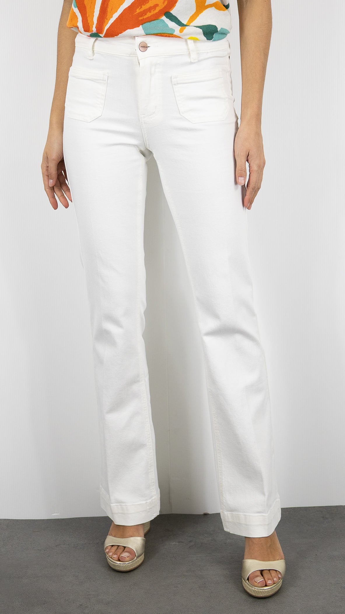 JEANS JANE BLUE BASTILLE DRILL STRETCH