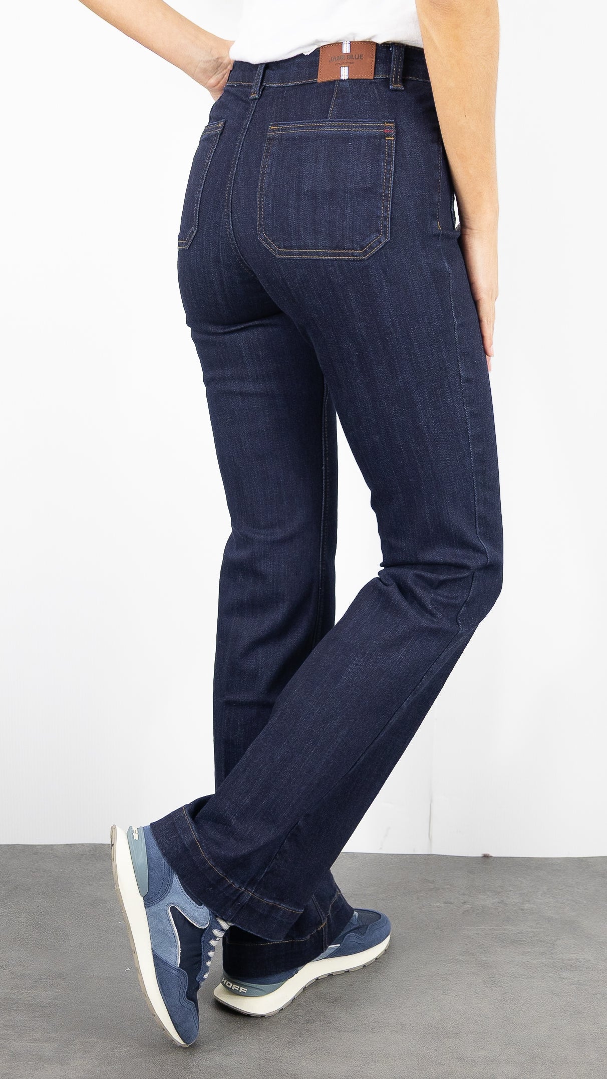 JEANS EVASE 2 POCHES JANE BLUE BASTILLE ALABAMA BLUE#COLOR_RINSE WASH
