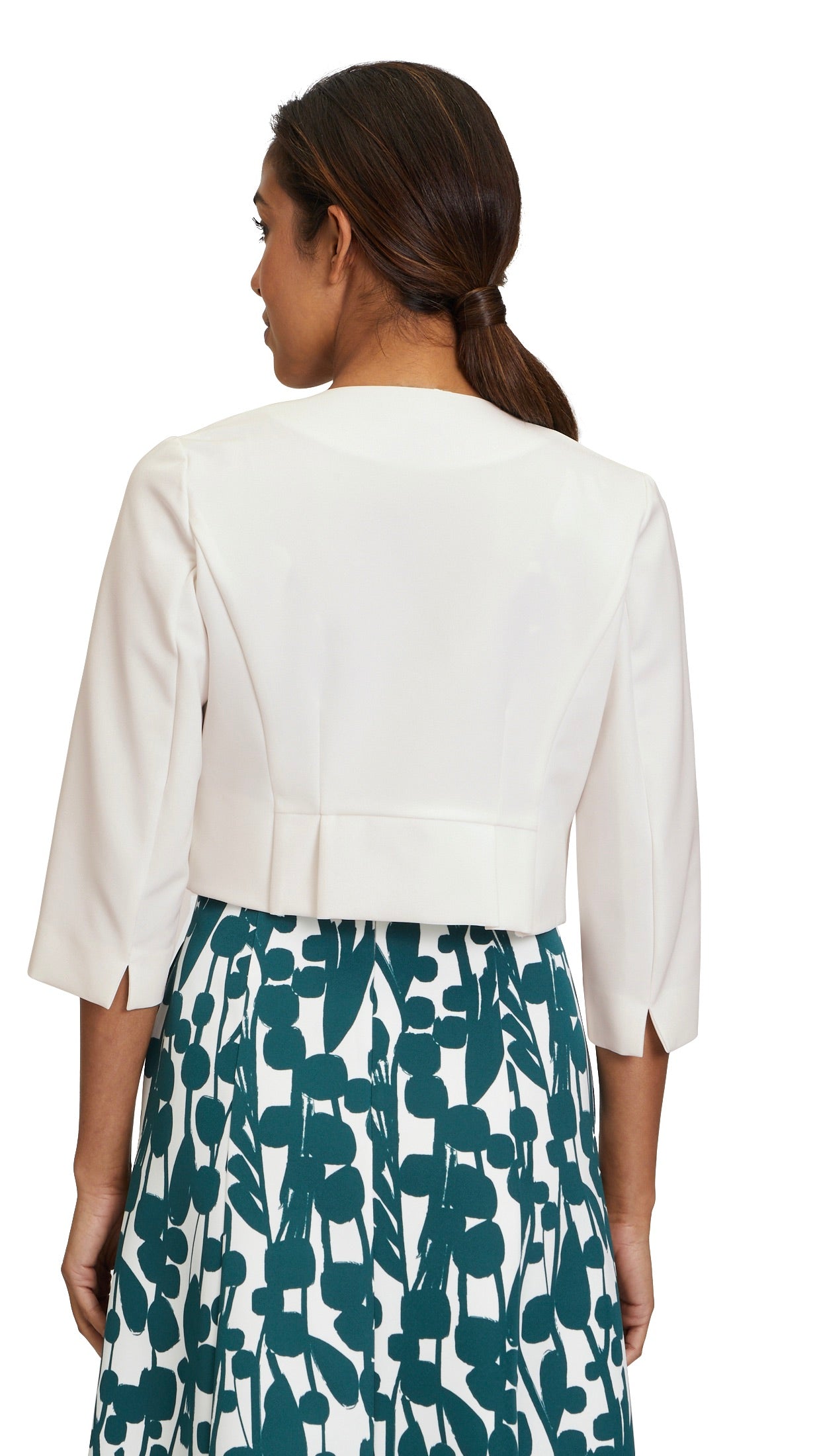 BOLERO HABILLE MARINE VERAMONT 0304/4199#COLOR_1014/BLANC